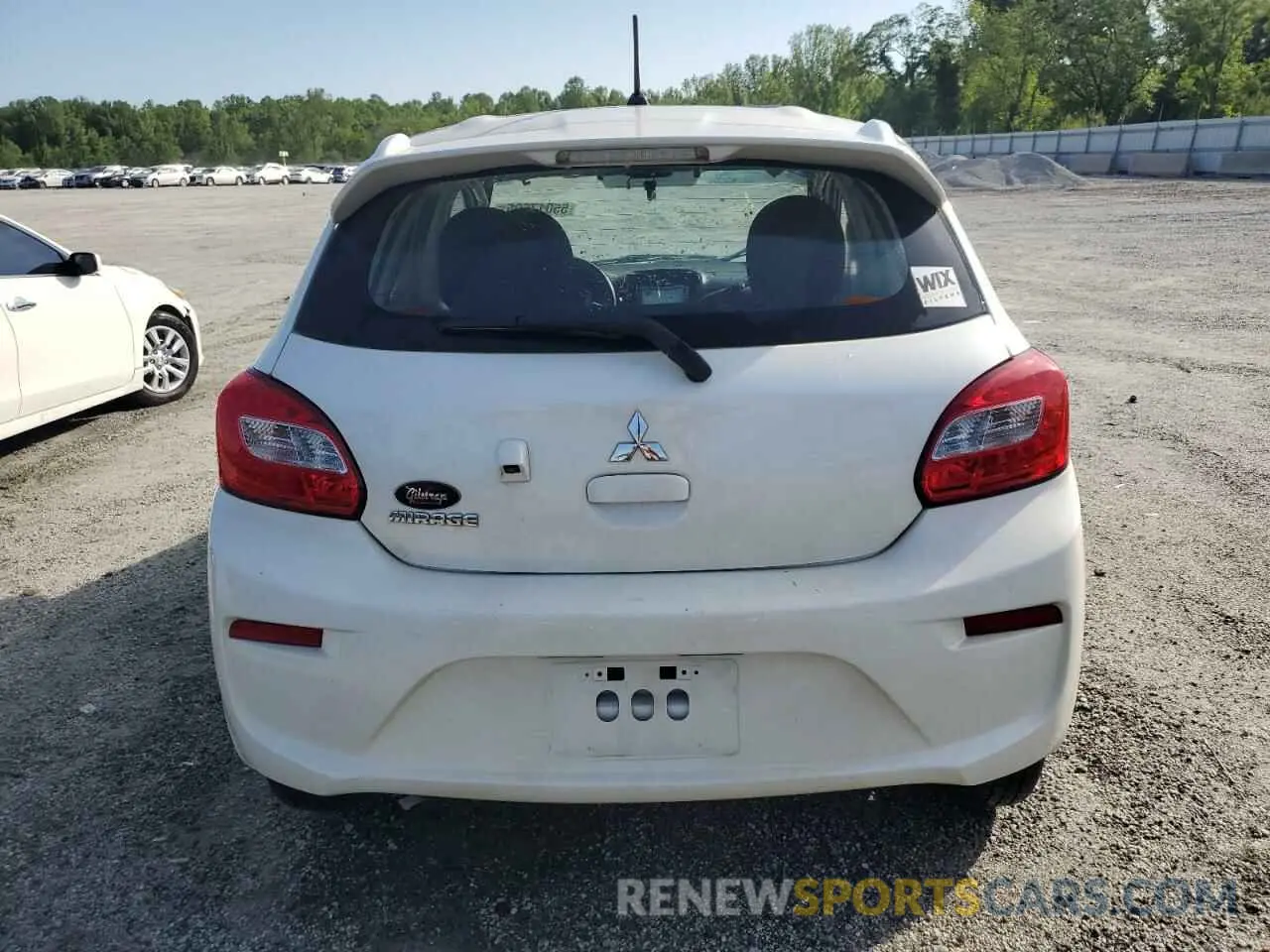 6 Photograph of a damaged car ML32A3HJ0LH003591 MITSUBISHI MIRAGE 2020