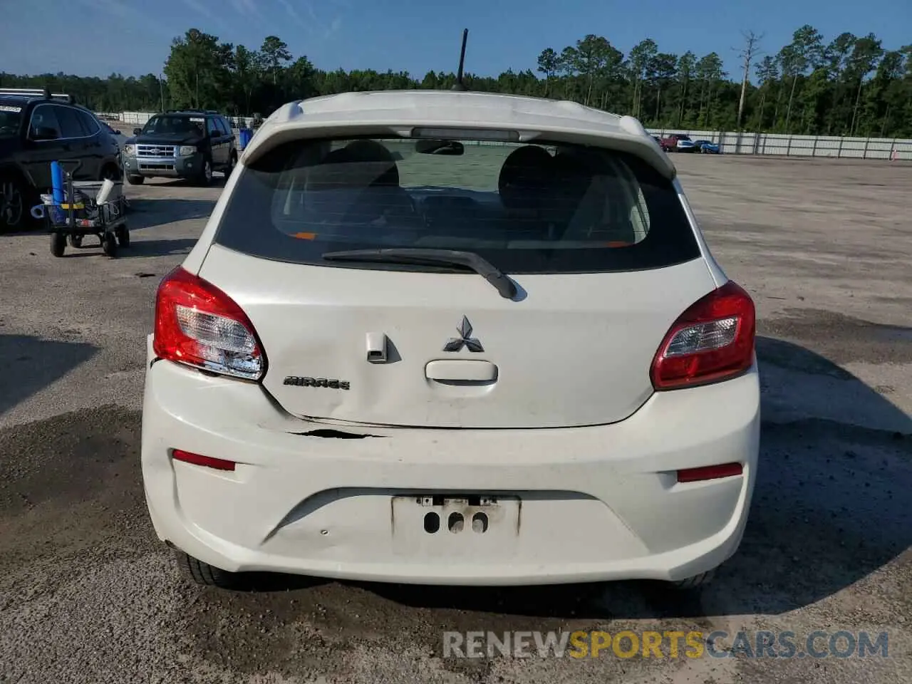 6 Фотография поврежденного автомобиля ML32A3HJ1LH005088 MITSUBISHI MIRAGE 2020