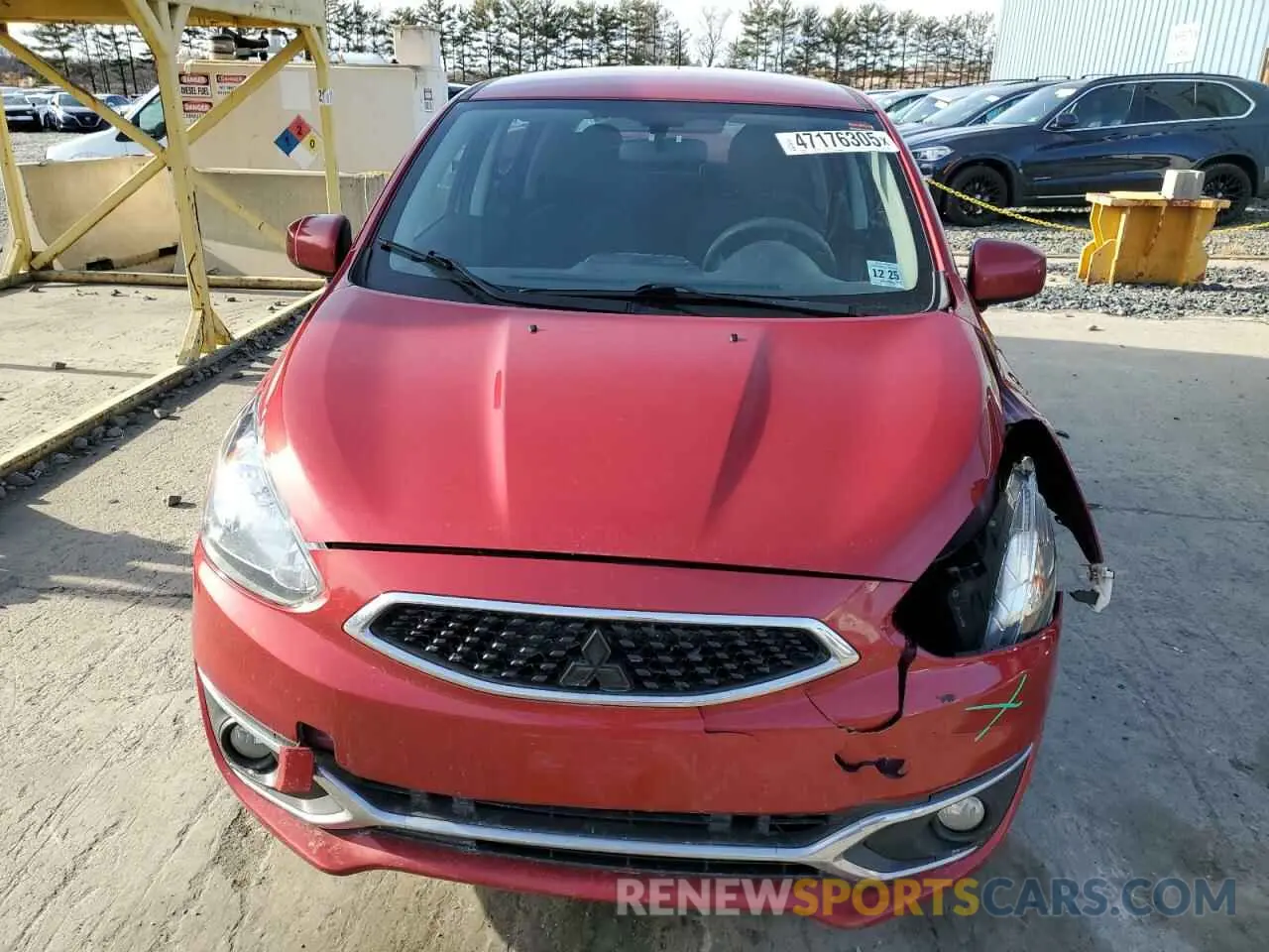 5 Photograph of a damaged car ML32A3HJ1LH005494 MITSUBISHI MIRAGE 2020