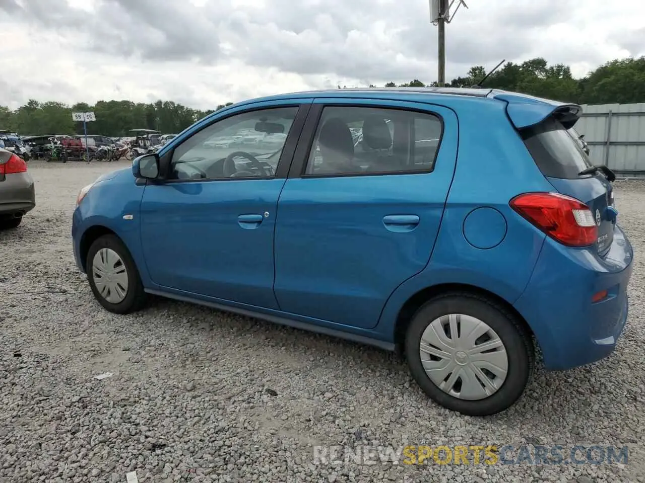 2 Photograph of a damaged car ML32A3HJ2LH006220 MITSUBISHI MIRAGE 2020