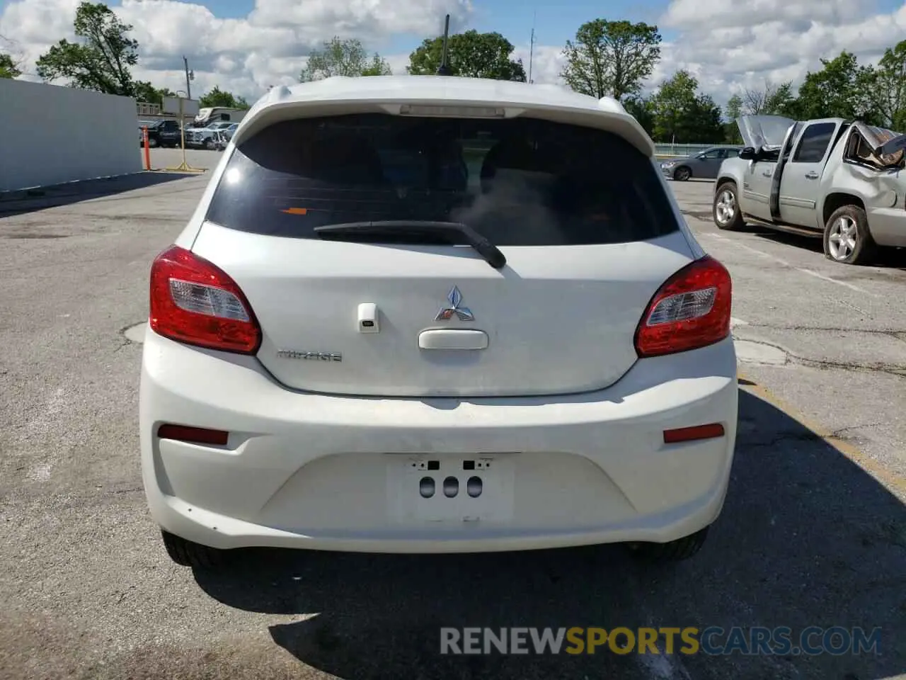 6 Photograph of a damaged car ML32A3HJ2LH009988 MITSUBISHI MIRAGE 2020