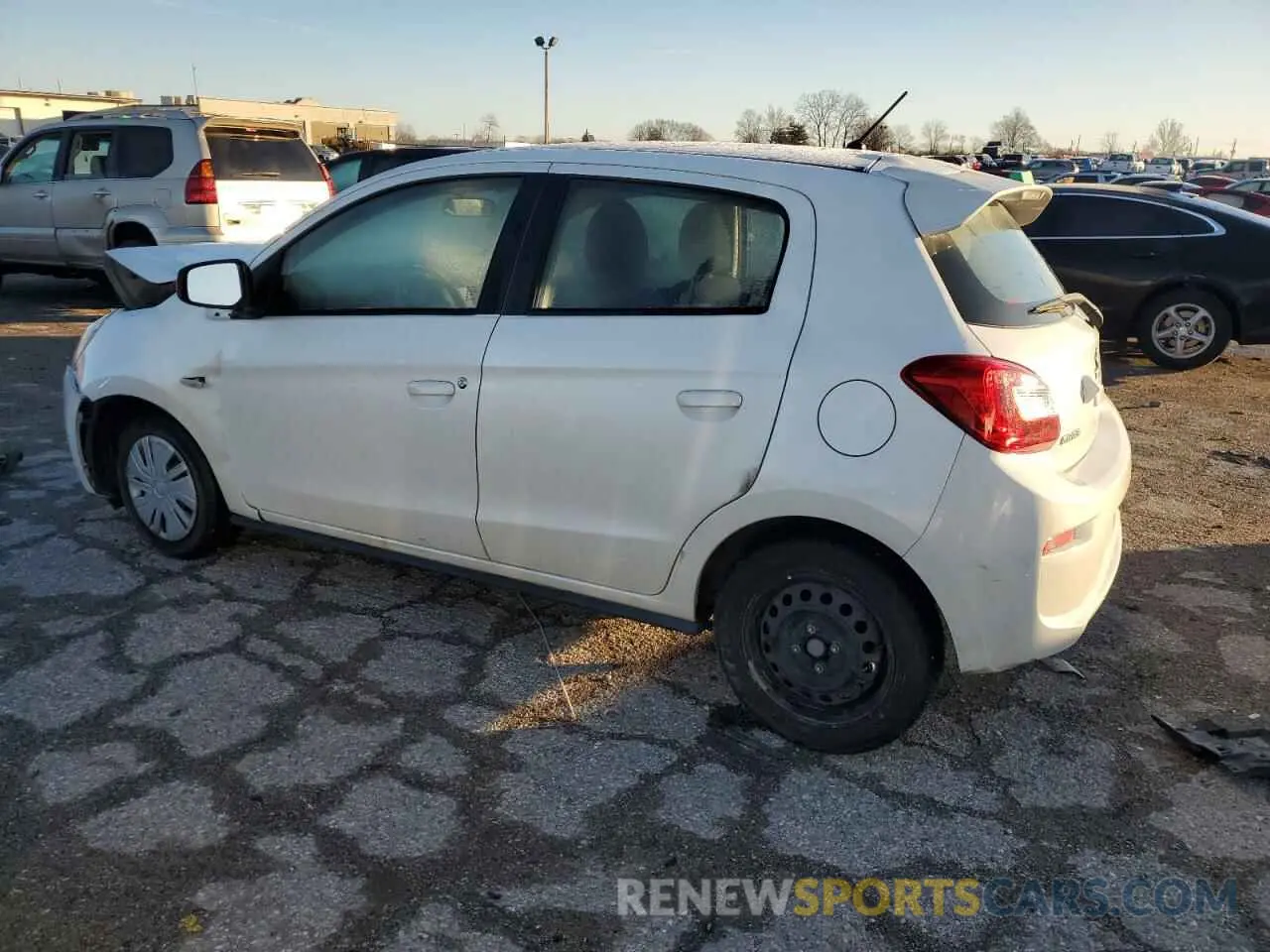 2 Photograph of a damaged car ML32A3HJ4LH001794 MITSUBISHI MIRAGE 2020