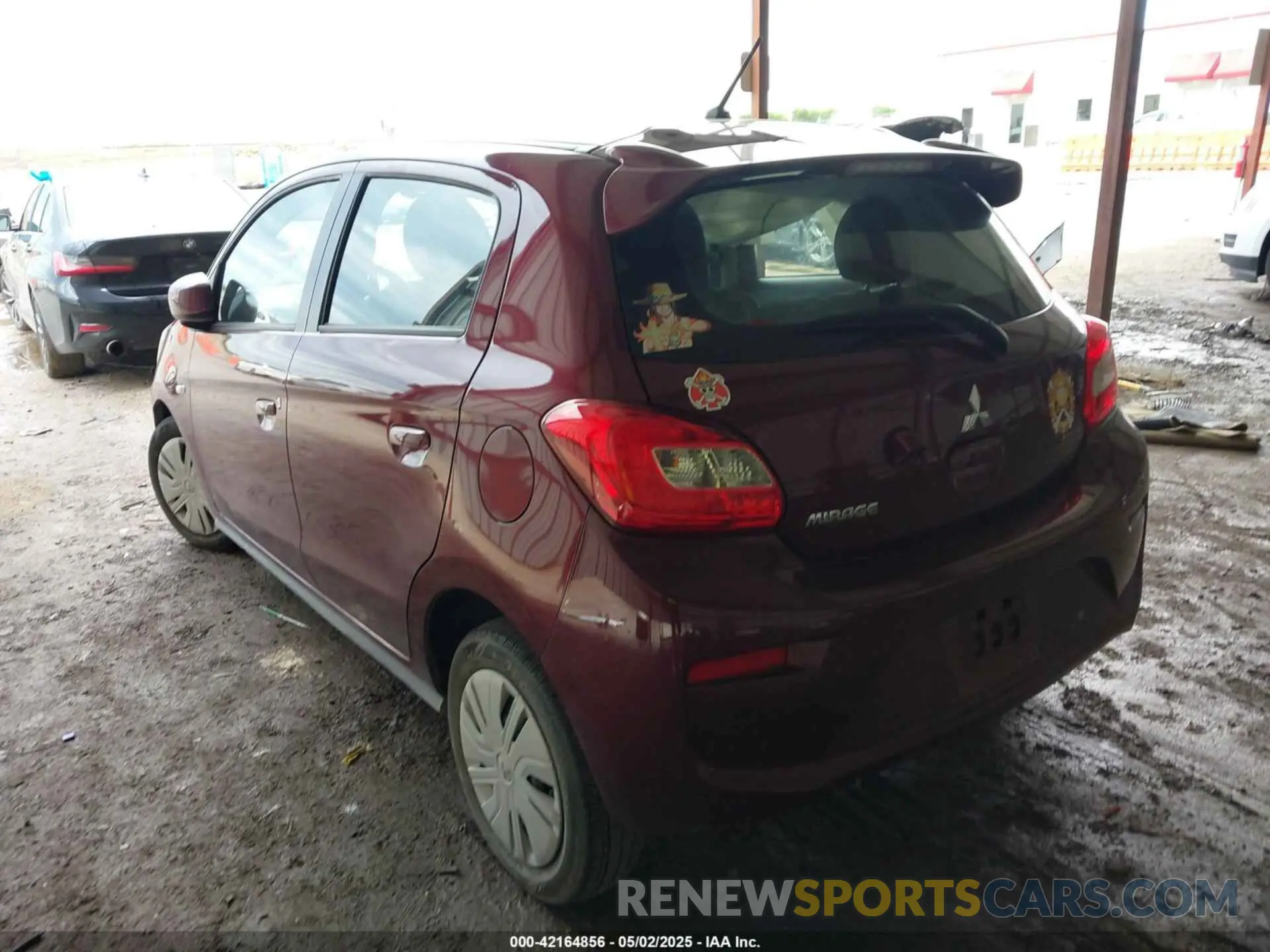 3 Фотография поврежденного автомобиля ML32A3HJ4LH010544 MITSUBISHI MIRAGE 2020