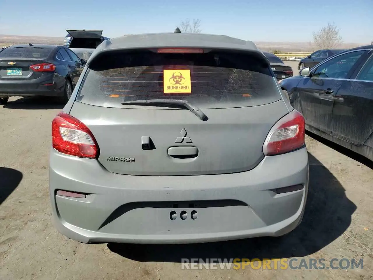 6 Photograph of a damaged car ML32A3HJ4LH010981 MITSUBISHI MIRAGE 2020