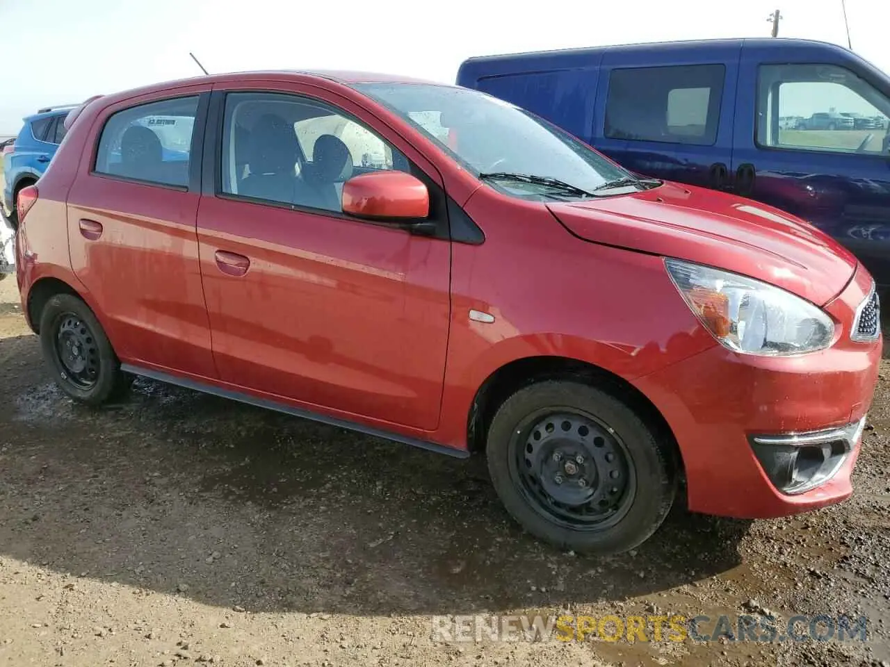 4 Photograph of a damaged car ML32A3HJ8LH002625 MITSUBISHI MIRAGE 2020