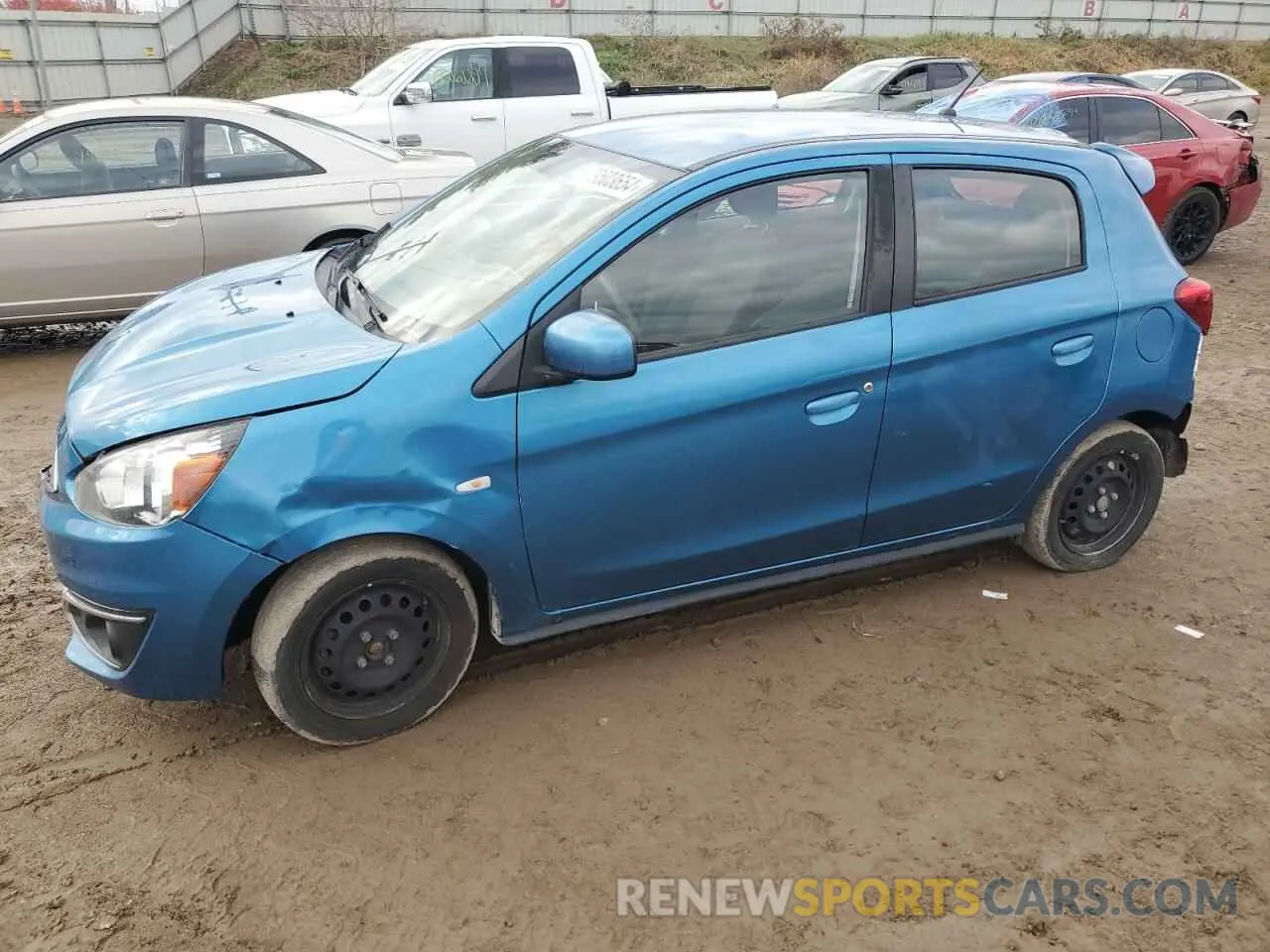 1 Photograph of a damaged car ML32A3HJ8LH006190 MITSUBISHI MIRAGE 2020