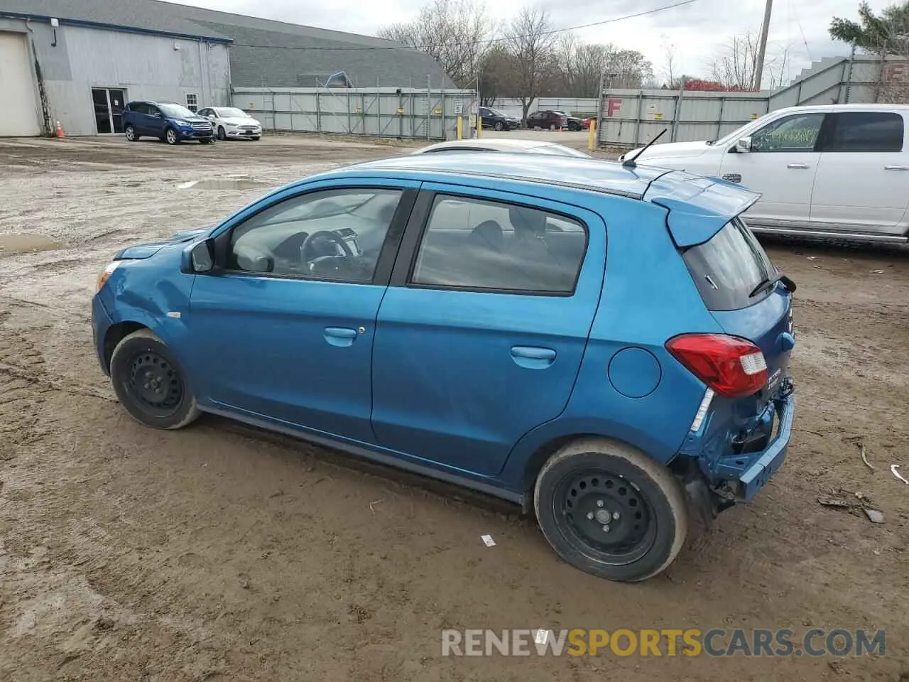 2 Photograph of a damaged car ML32A3HJ8LH006190 MITSUBISHI MIRAGE 2020