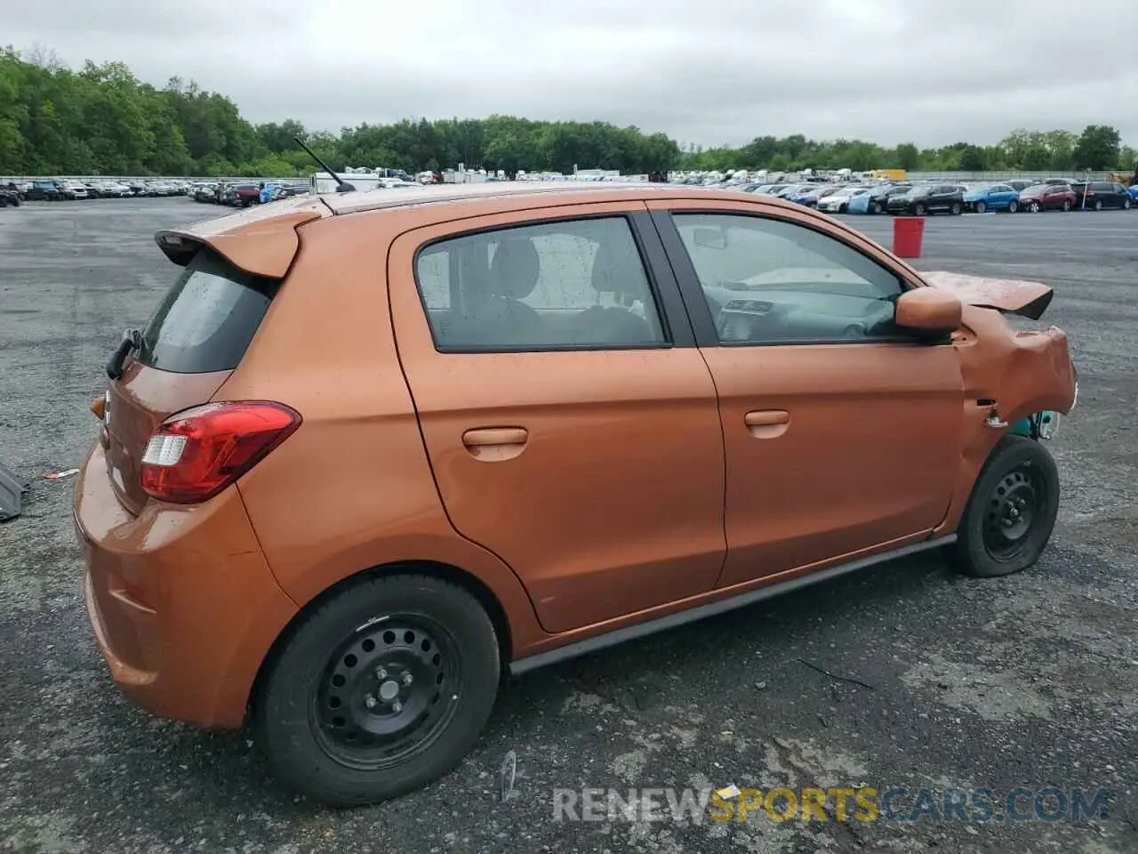 3 Photograph of a damaged car ML32A3HJ8LH010367 MITSUBISHI MIRAGE 2020