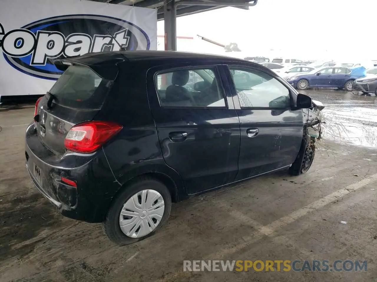 3 Фотография поврежденного автомобиля ML32A3HJ8LH010918 MITSUBISHI MIRAGE 2020