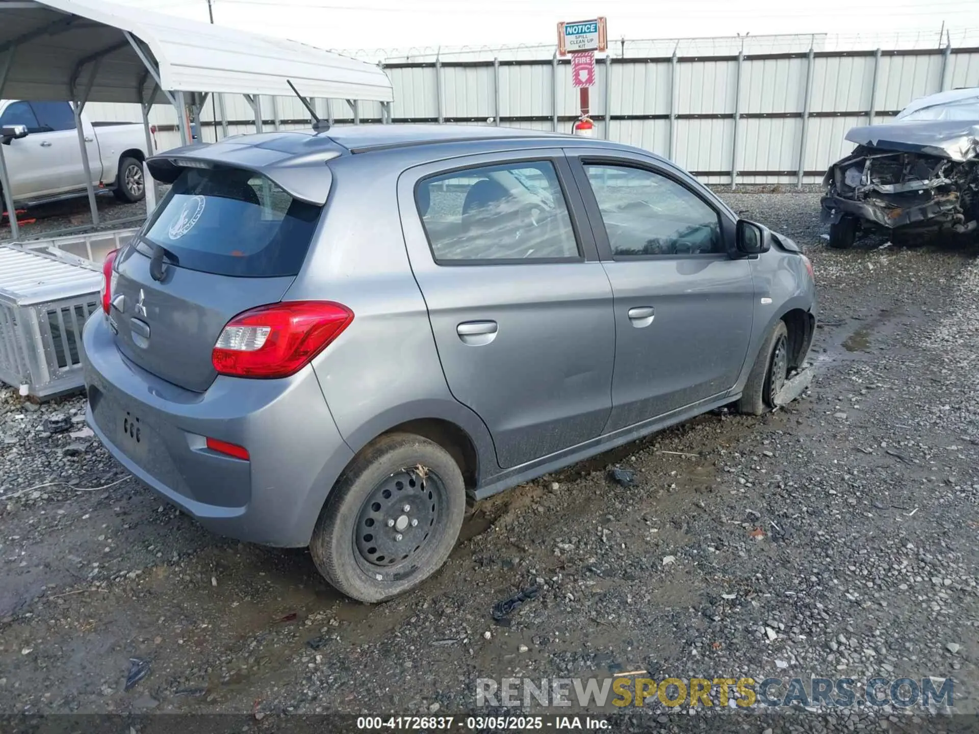 4 Фотография поврежденного автомобиля ML32A3HJ9LH002486 MITSUBISHI MIRAGE 2020