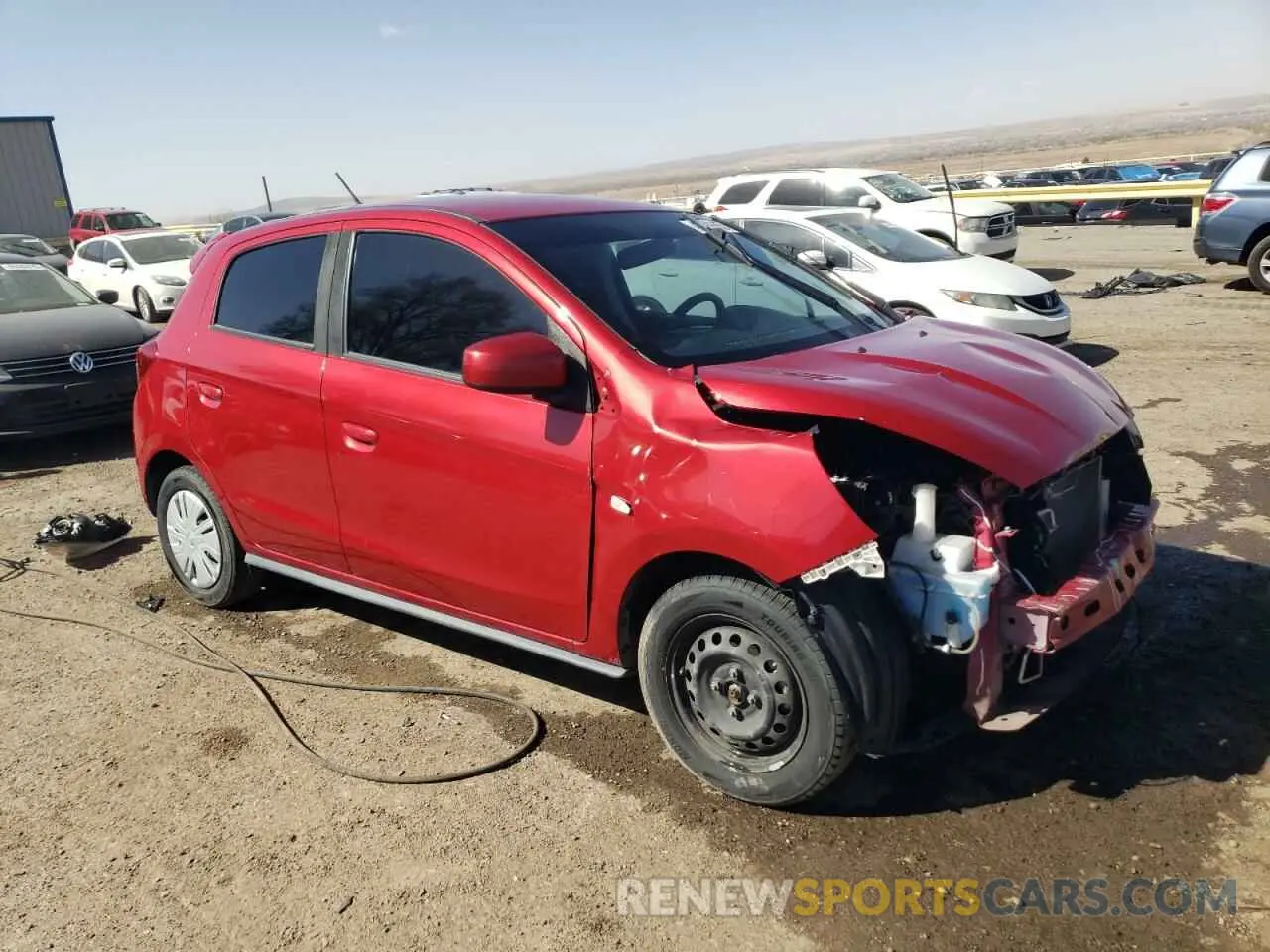 4 Фотография поврежденного автомобиля ML32A3HJ9LH007364 MITSUBISHI MIRAGE 2020