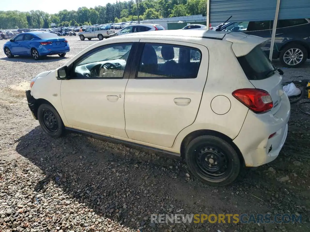 2 Photograph of a damaged car ML32A3HJXLH003971 MITSUBISHI MIRAGE 2020