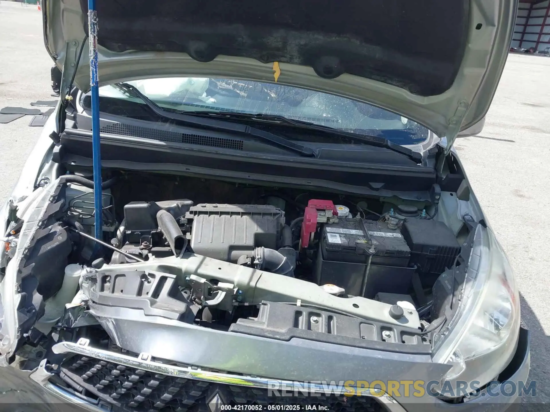 10 Photograph of a damaged car ML32A3HJXLH005610 MITSUBISHI MIRAGE 2020