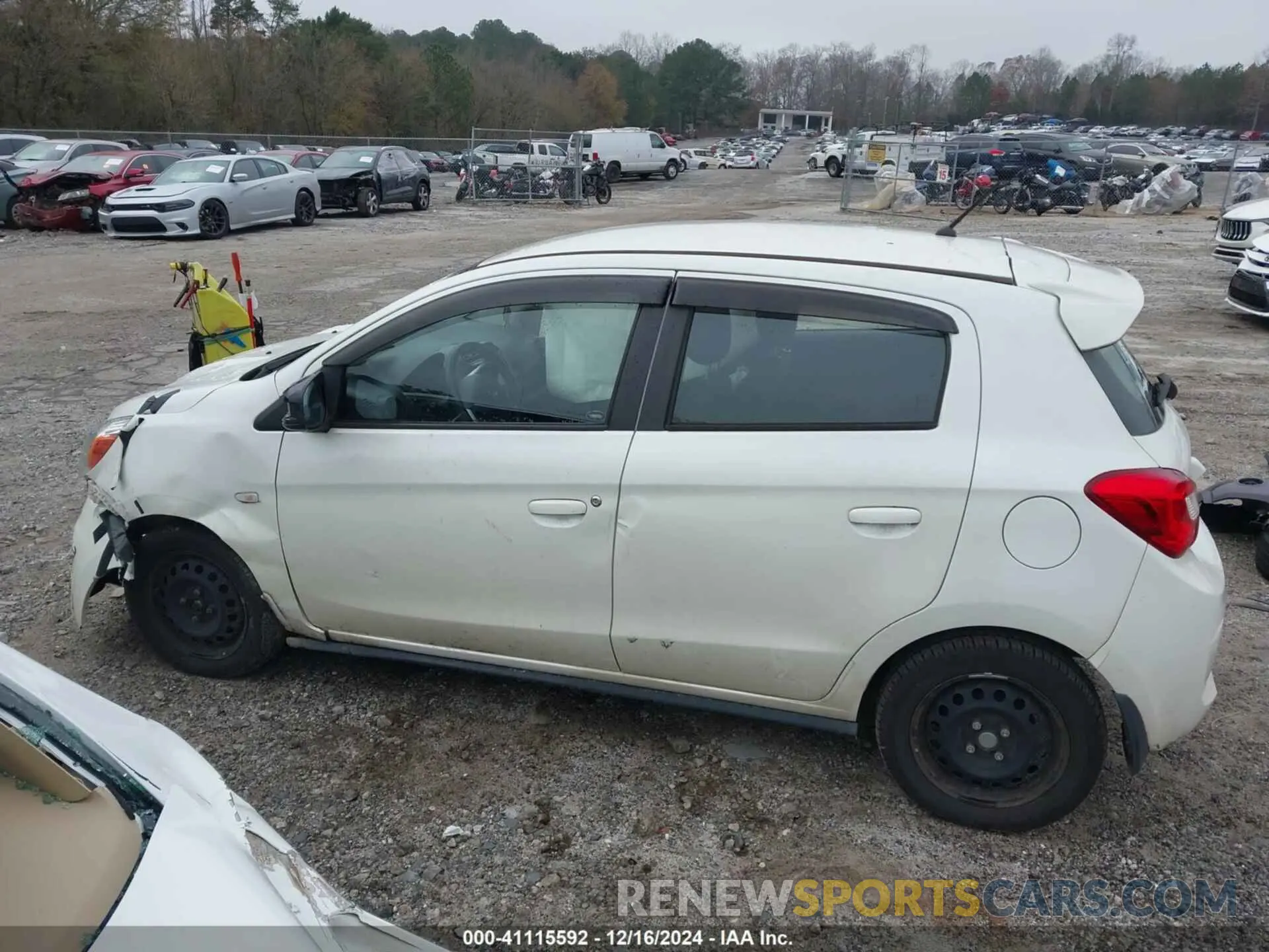 14 Photograph of a damaged car ML32A3HJXLH006451 MITSUBISHI MIRAGE 2020