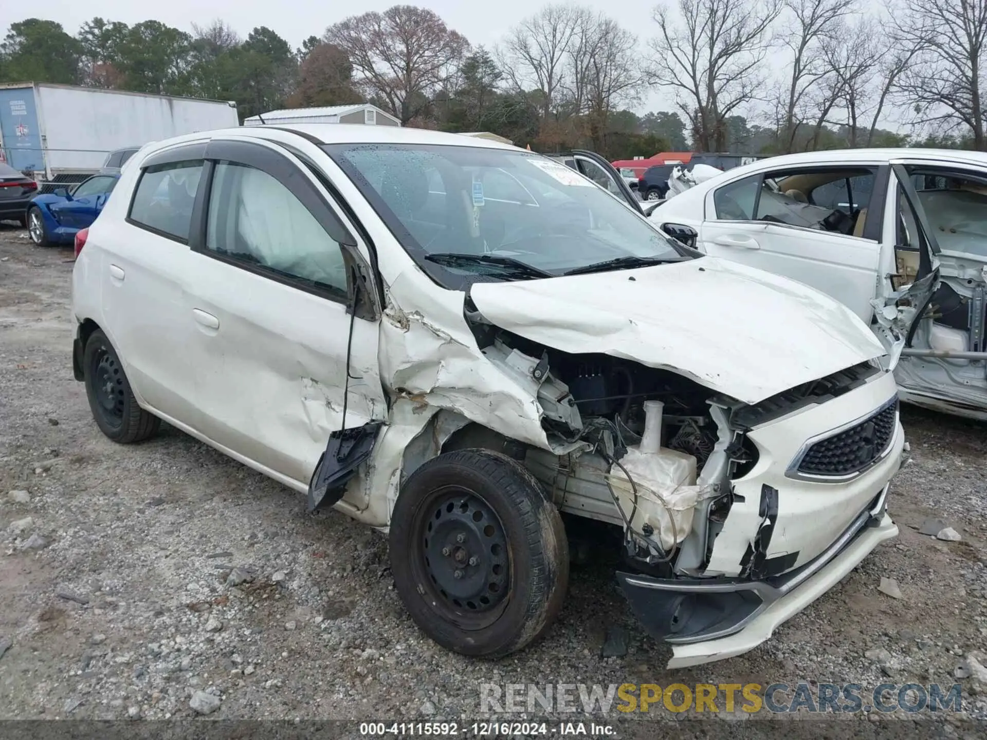 6 Photograph of a damaged car ML32A3HJXLH006451 MITSUBISHI MIRAGE 2020