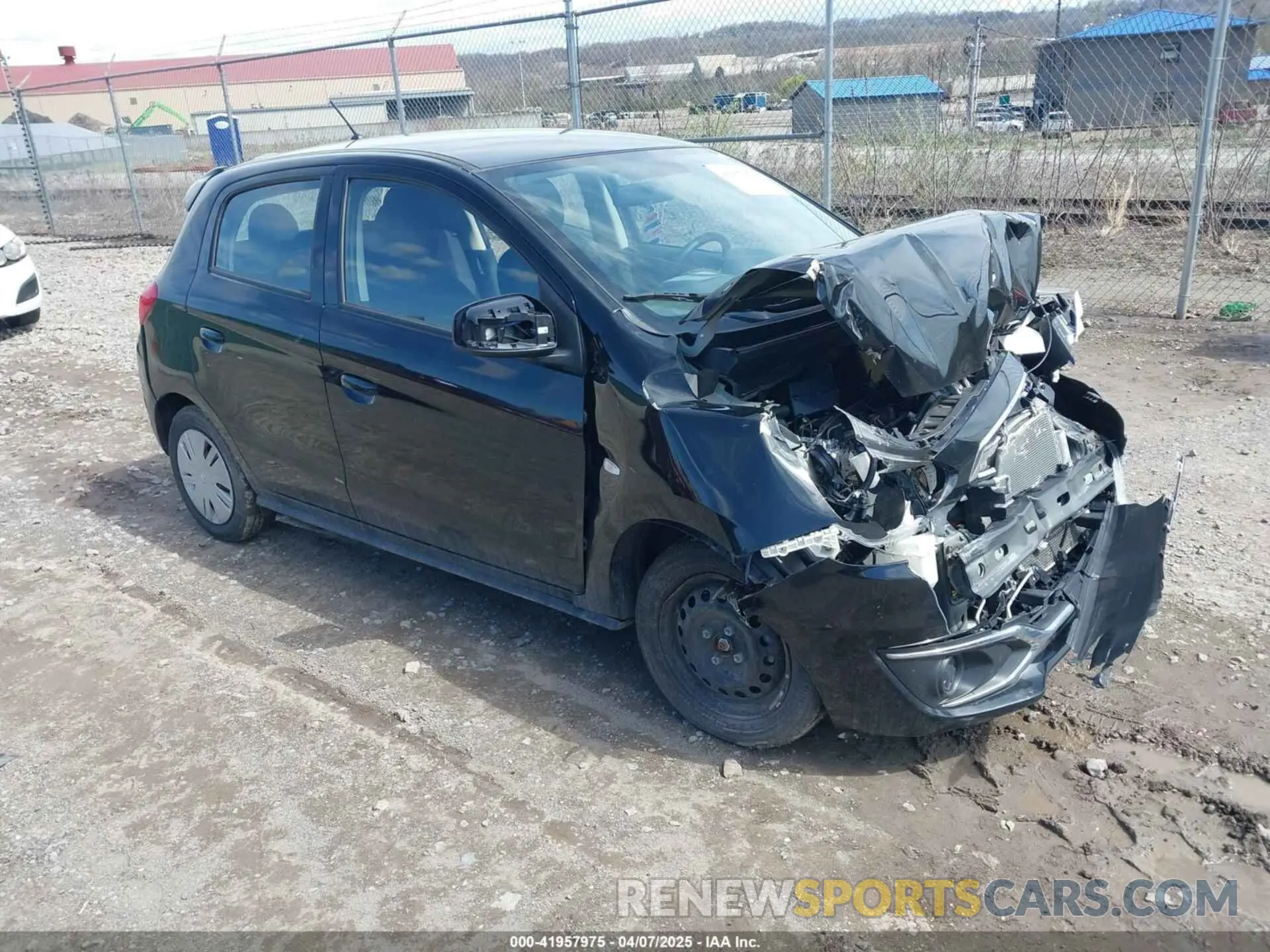 1 Photograph of a damaged car ML32A3HJXLH006885 MITSUBISHI MIRAGE 2020