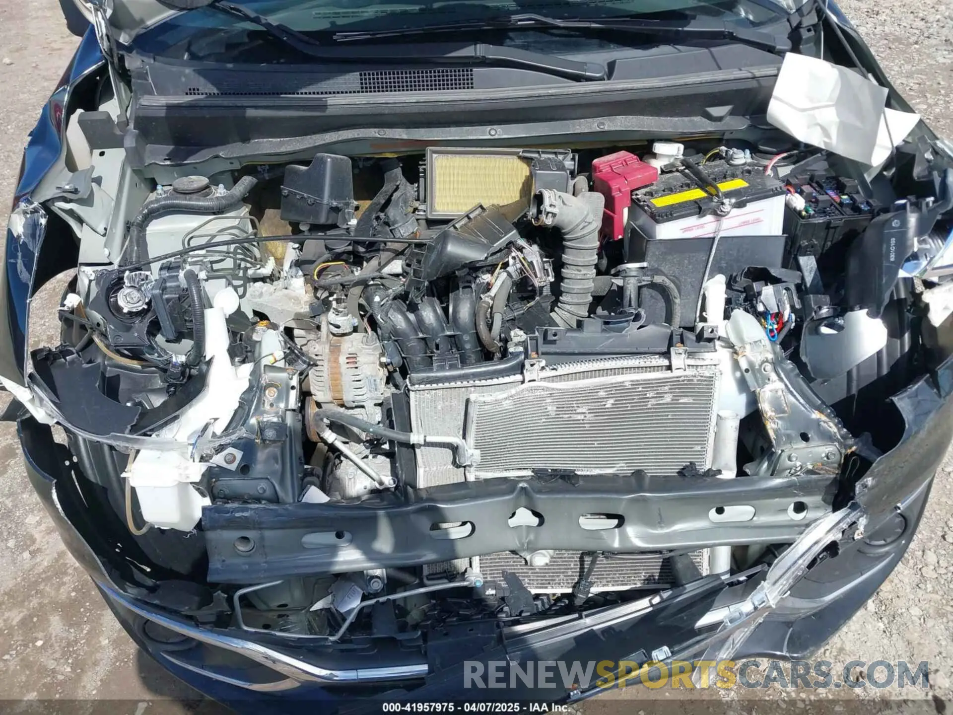 10 Photograph of a damaged car ML32A3HJXLH006885 MITSUBISHI MIRAGE 2020