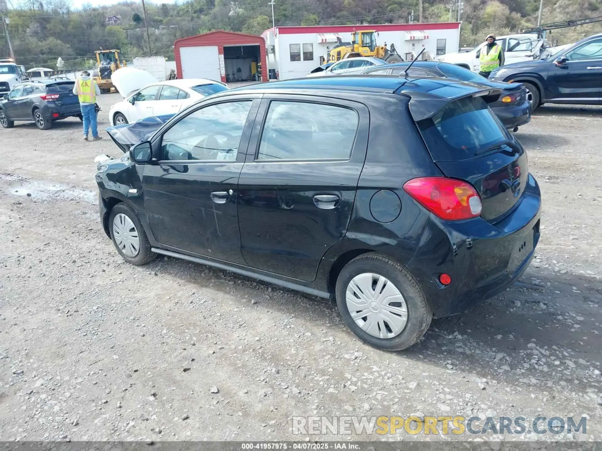 3 Photograph of a damaged car ML32A3HJXLH006885 MITSUBISHI MIRAGE 2020