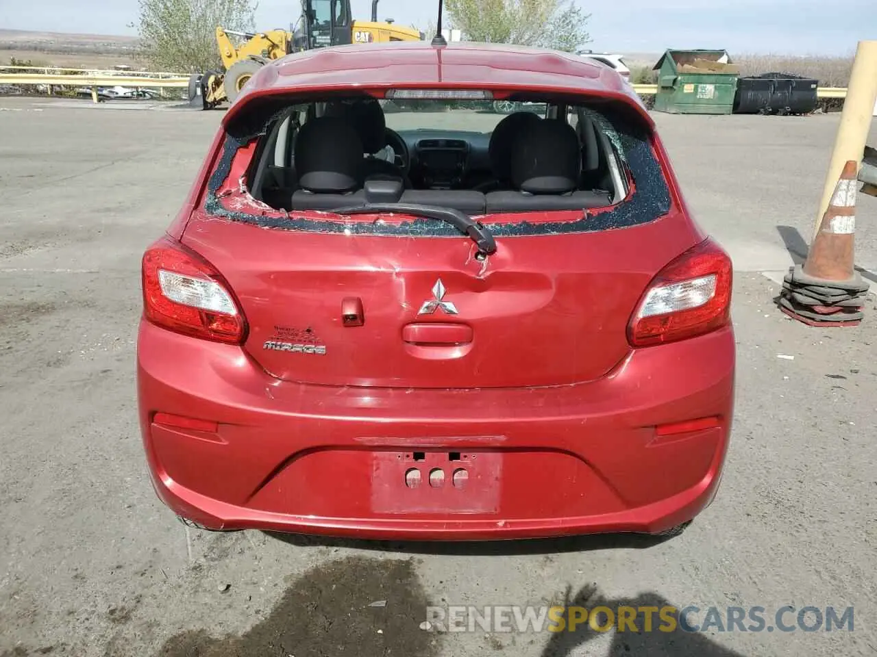 6 Photograph of a damaged car ML32A3HJXLH009754 MITSUBISHI MIRAGE 2020