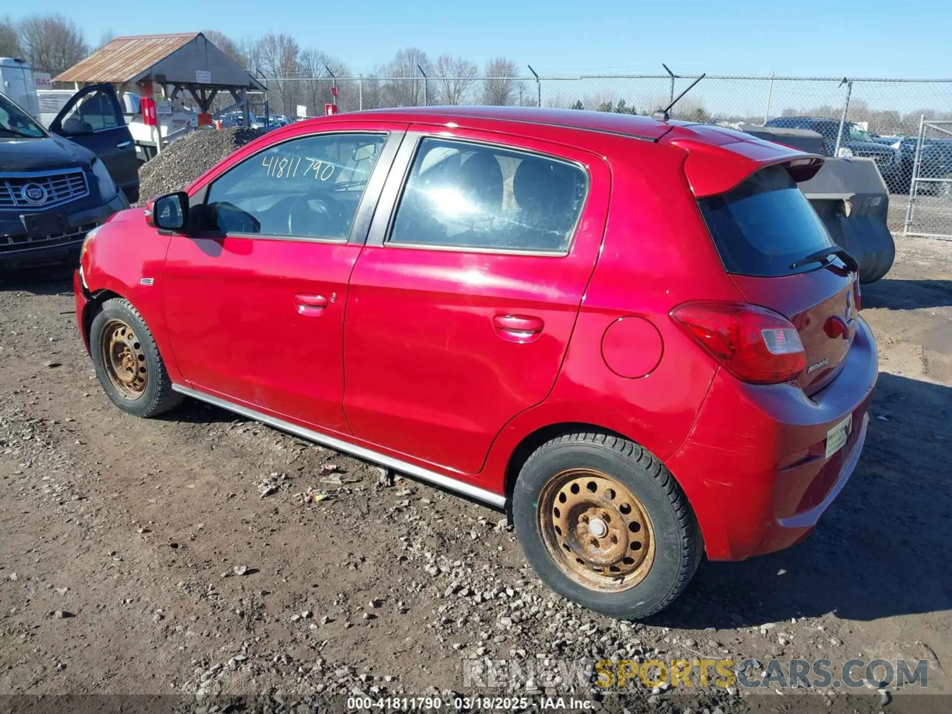 3 Photograph of a damaged car ML32A4HJ2LH008457 MITSUBISHI MIRAGE 2020