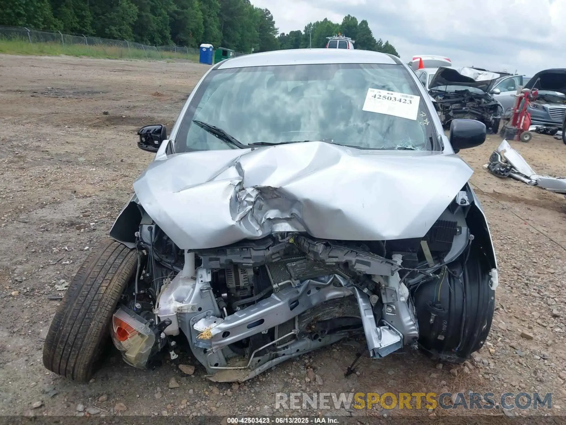 13 Photograph of a damaged car ML32A5HJ1LH008309 MITSUBISHI MIRAGE 2020