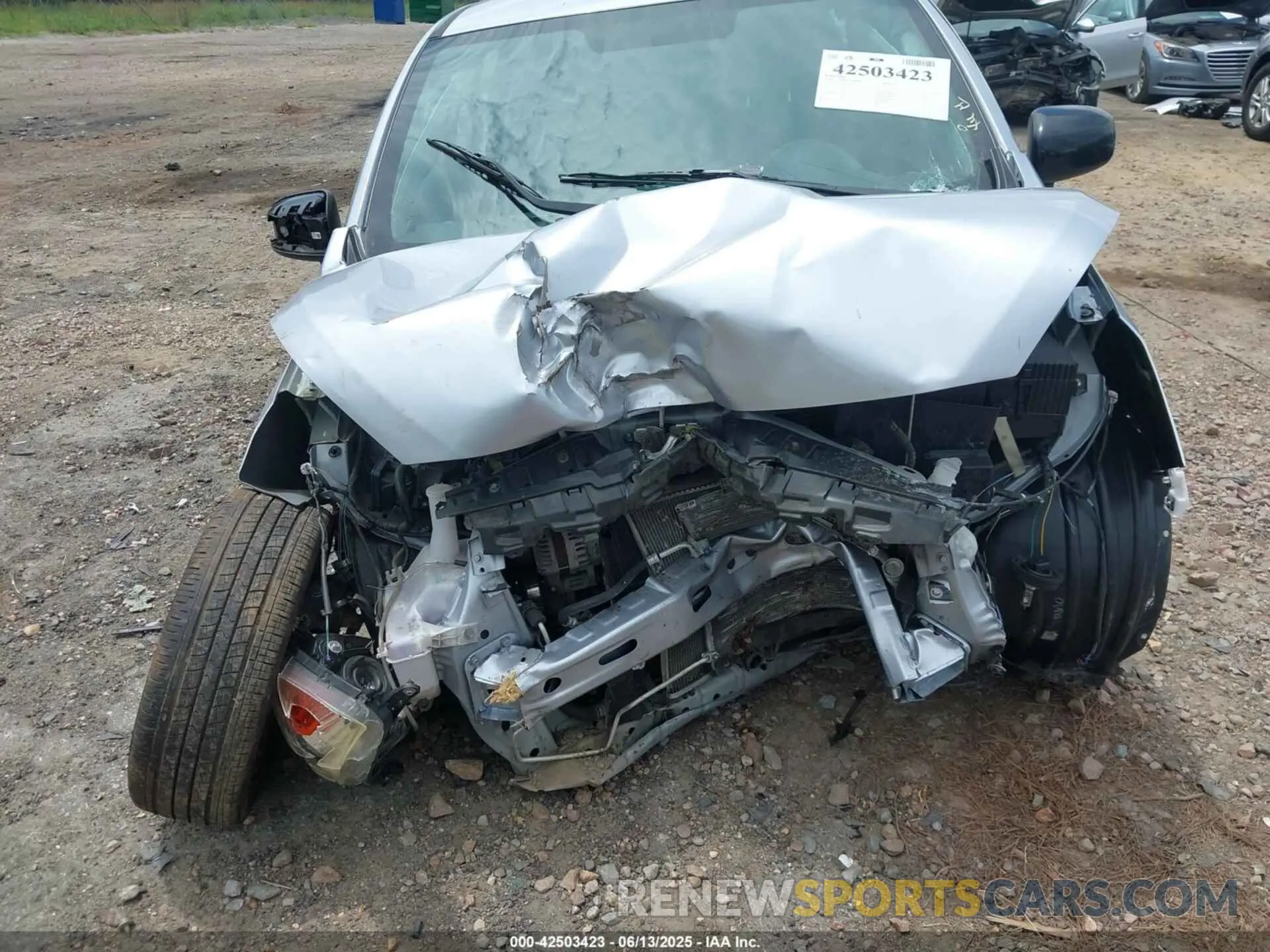 6 Photograph of a damaged car ML32A5HJ1LH008309 MITSUBISHI MIRAGE 2020