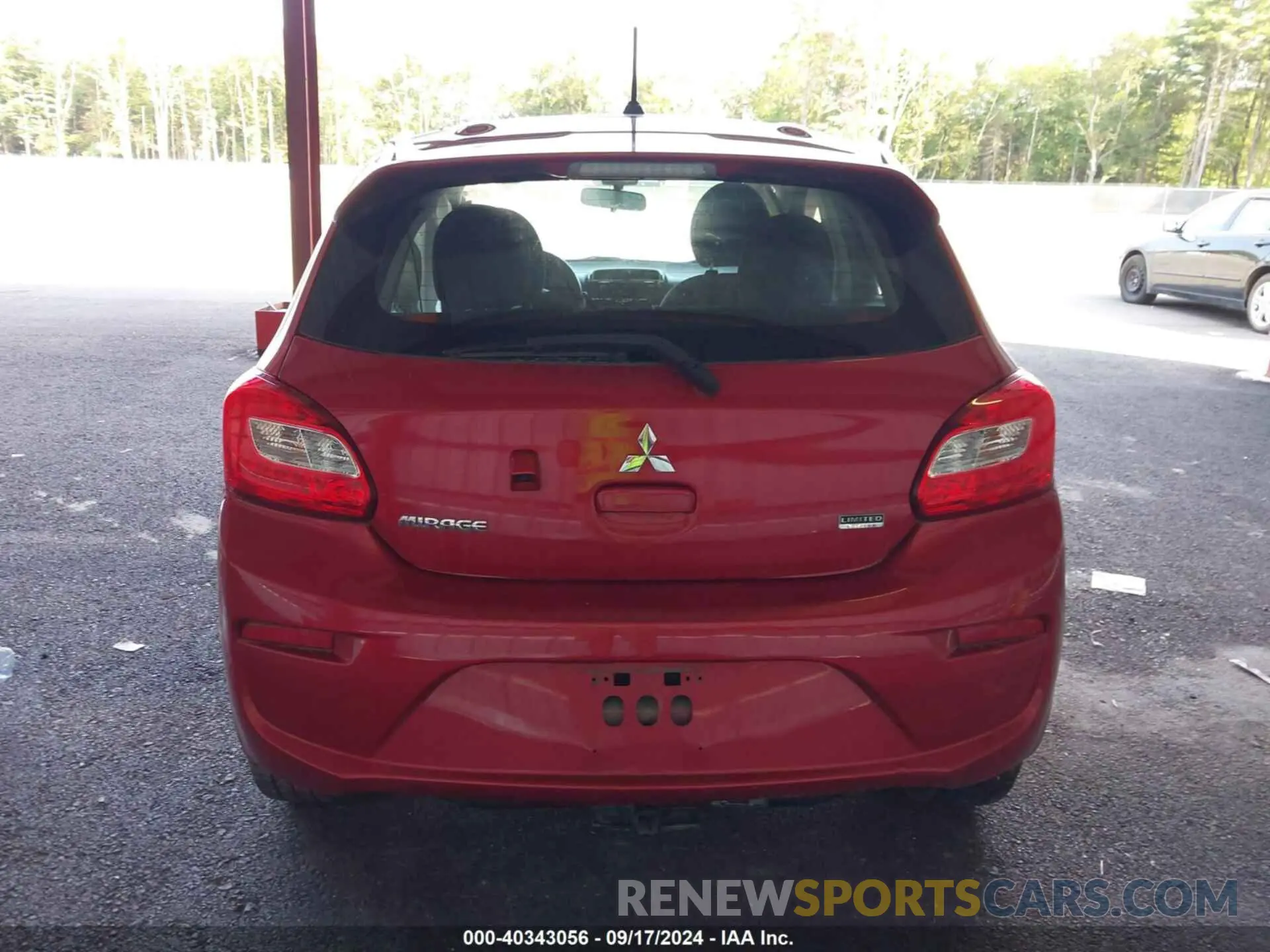 16 Photograph of a damaged car ML32A5HJ4LH006828 MITSUBISHI MIRAGE 2020