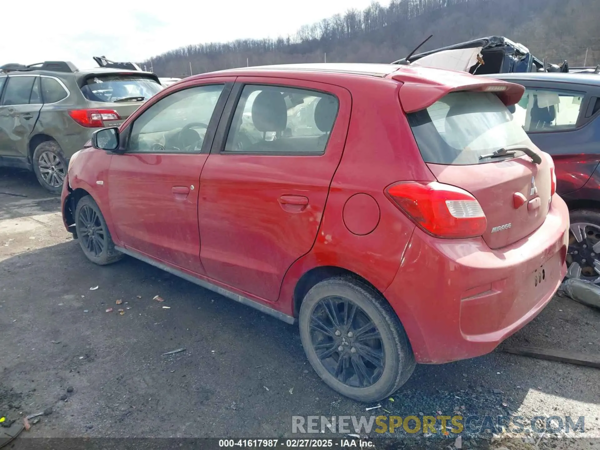 3 Фотография поврежденного автомобиля ML32A5HJ5LH006823 MITSUBISHI MIRAGE 2020