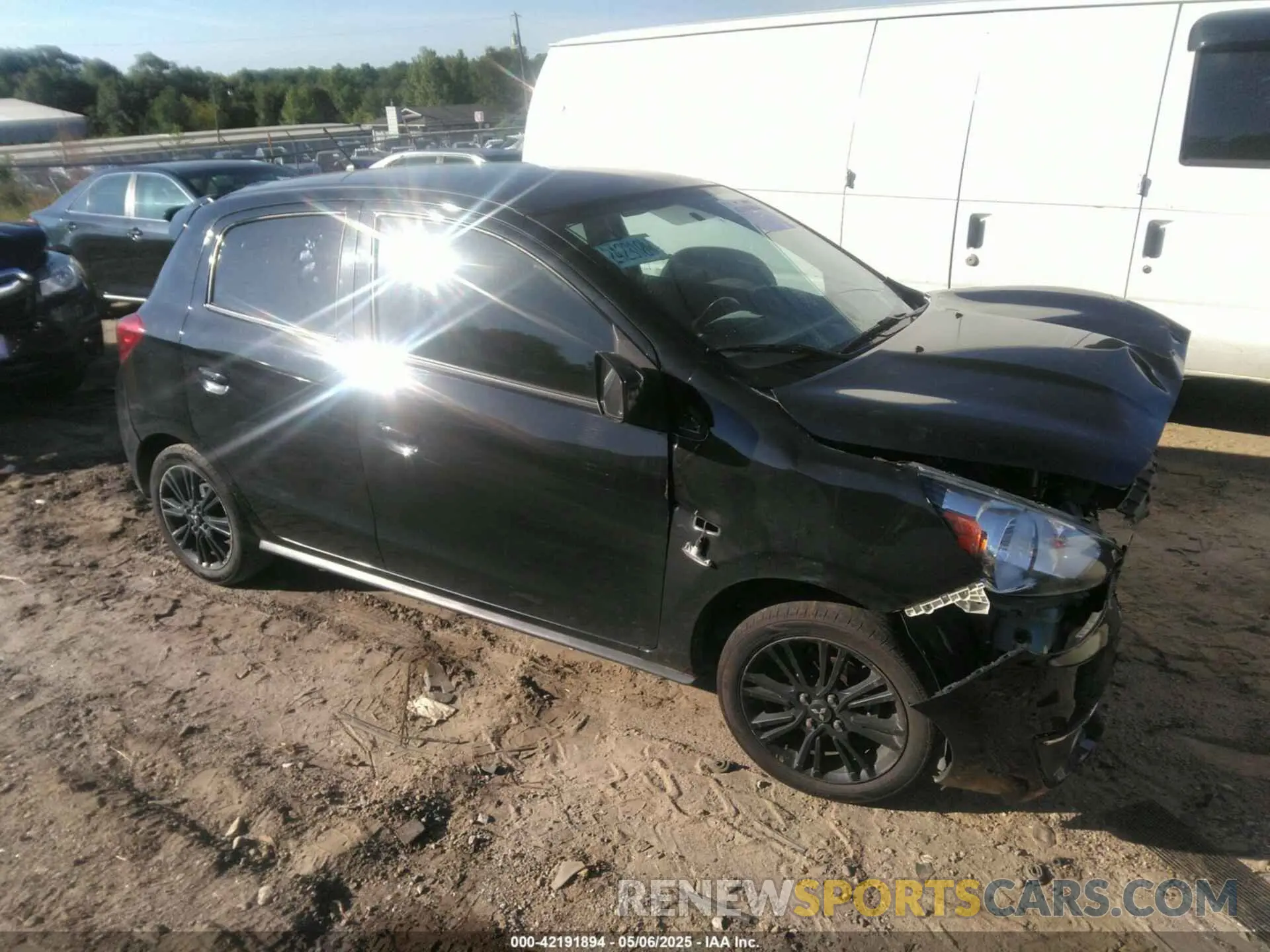 1 Photograph of a damaged car ML32A5HJ5LH010628 MITSUBISHI MIRAGE 2020