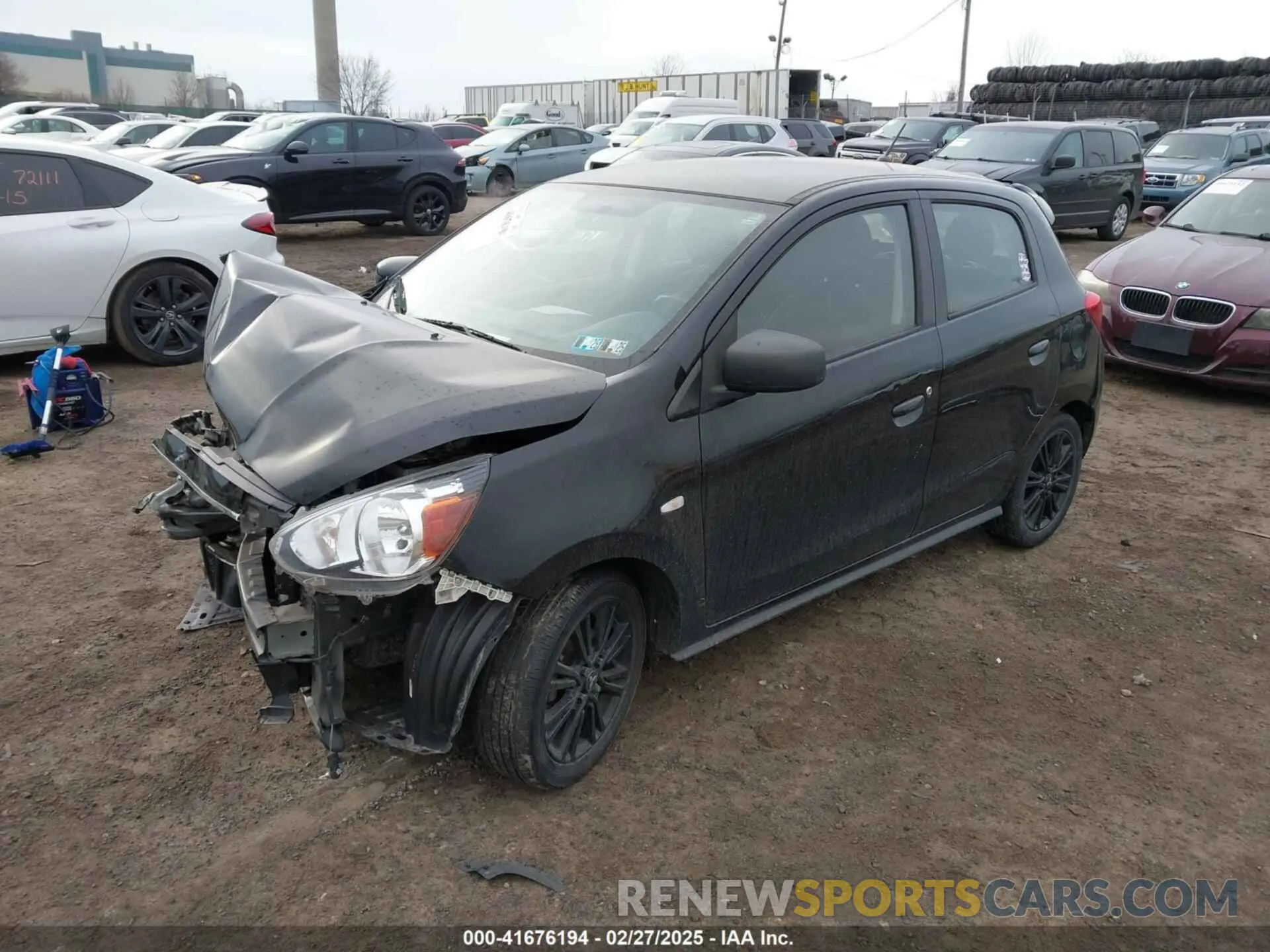 2 Фотография поврежденного автомобиля ML32A5HJ6LH006801 MITSUBISHI MIRAGE 2020