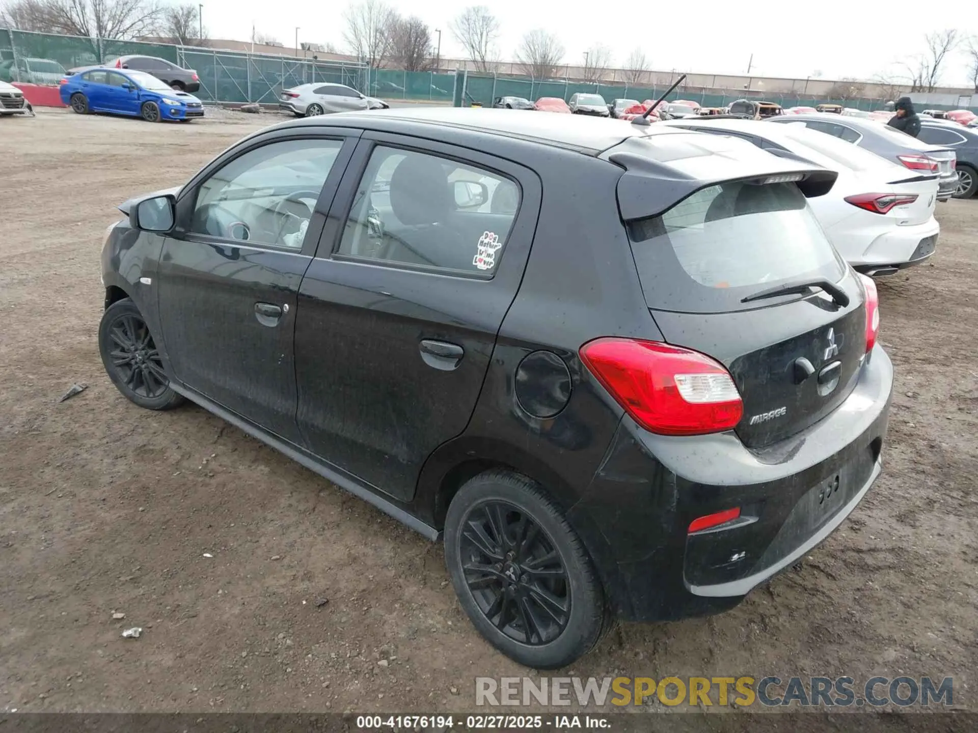 3 Фотография поврежденного автомобиля ML32A5HJ6LH006801 MITSUBISHI MIRAGE 2020