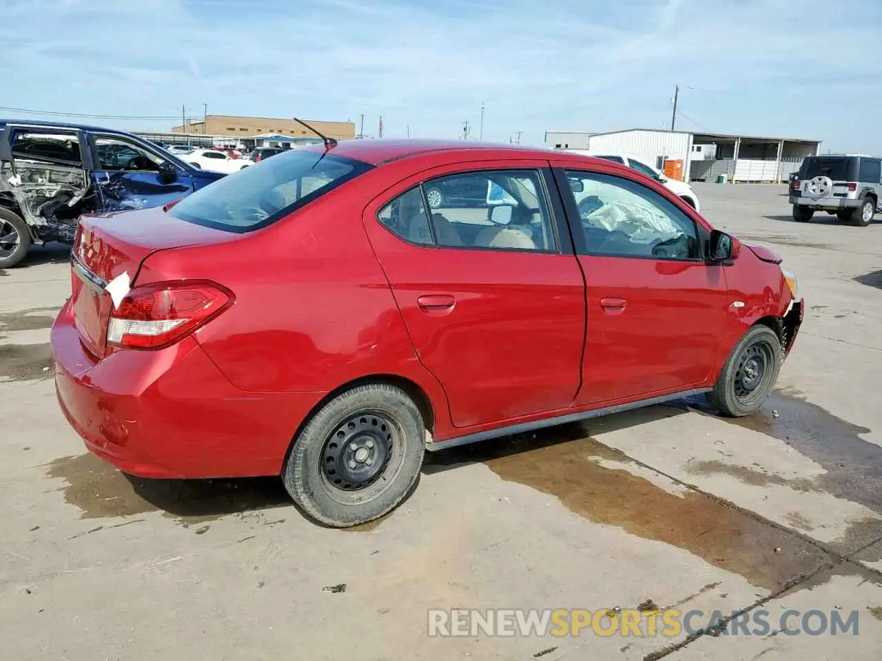 3 Фотография поврежденного автомобиля ML32F3FJ0LHF05752 MITSUBISHI MIRAGE 2020