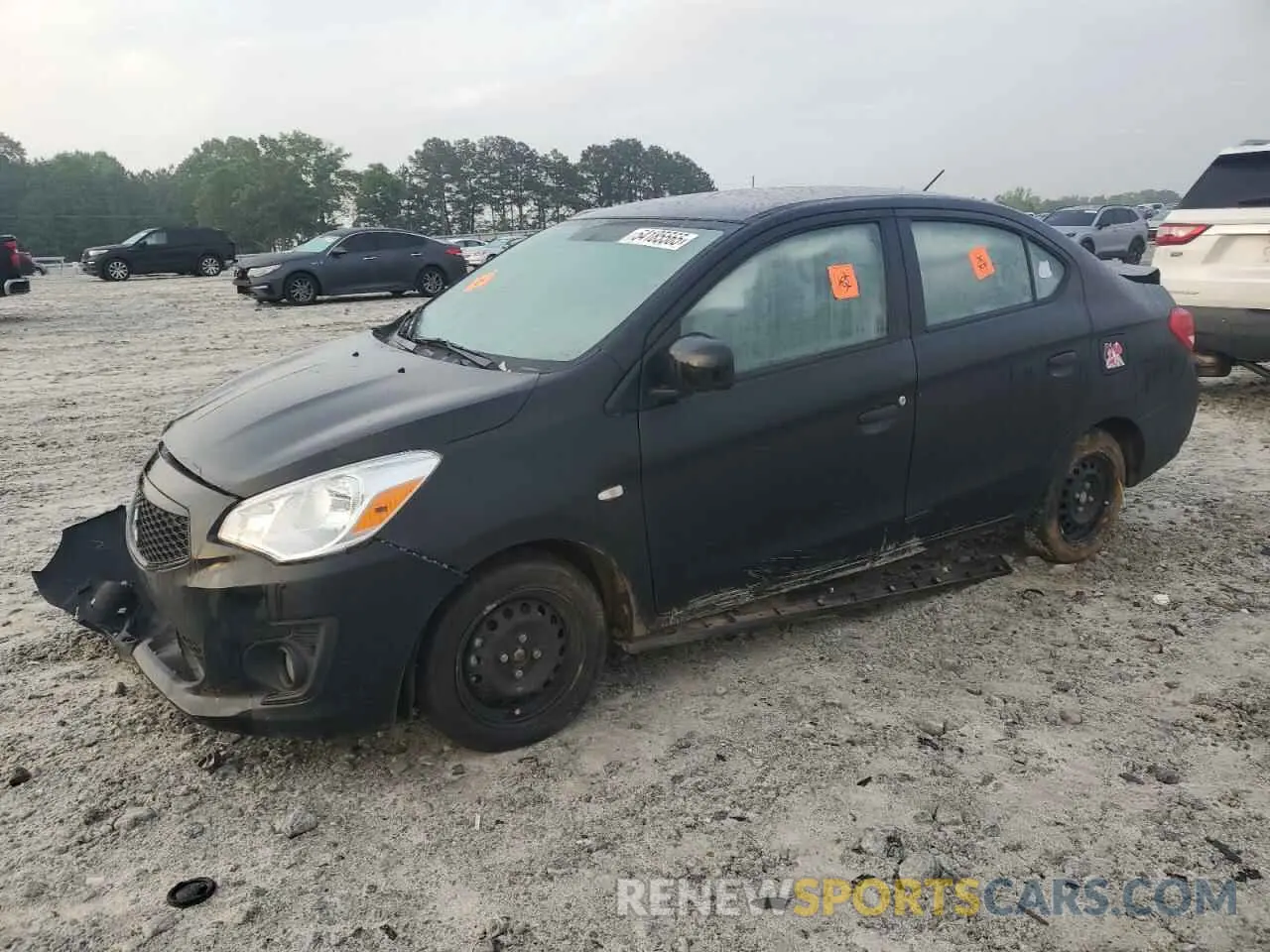 1 Photograph of a damaged car ML32F3FJ0LHF12412 MITSUBISHI MIRAGE 2020