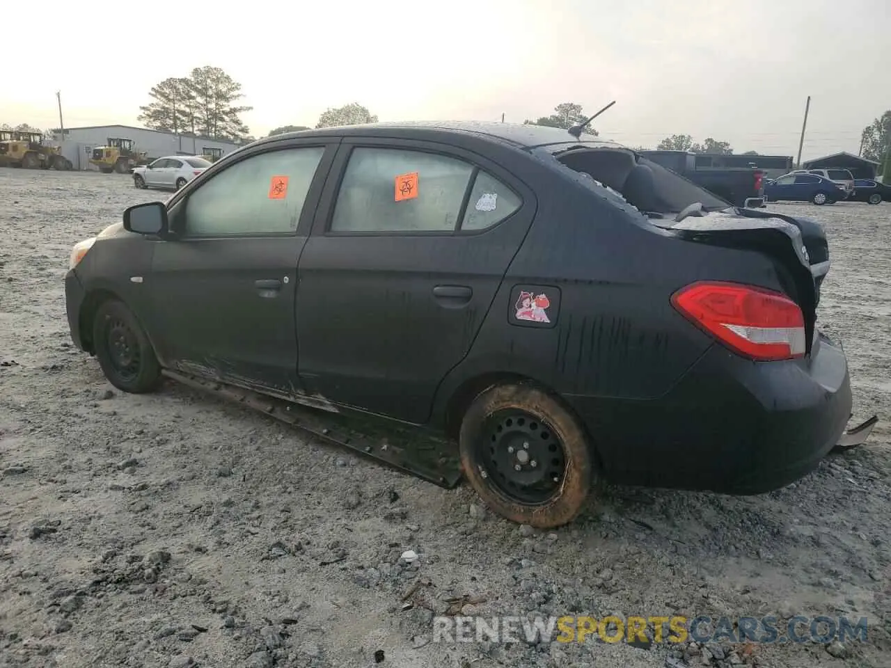 2 Photograph of a damaged car ML32F3FJ0LHF12412 MITSUBISHI MIRAGE 2020