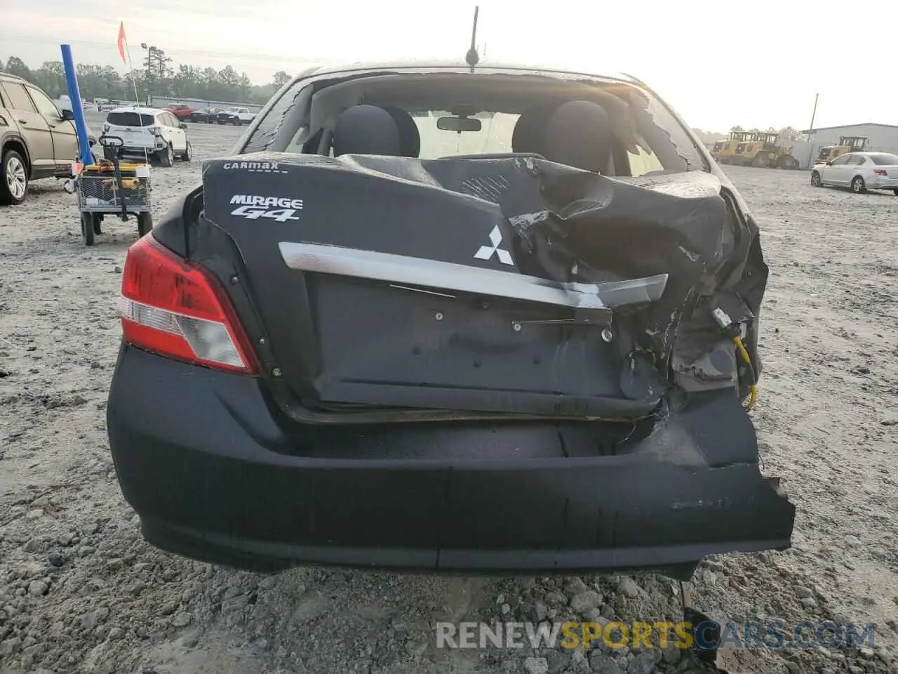 6 Photograph of a damaged car ML32F3FJ0LHF12412 MITSUBISHI MIRAGE 2020