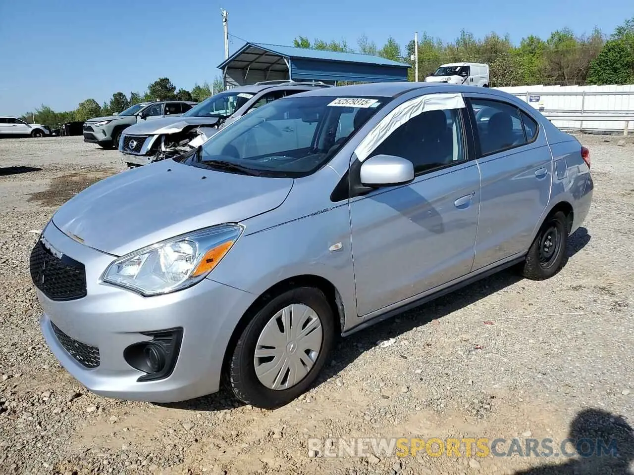 1 Фотография поврежденного автомобиля ML32F3FJ1LHF06229 MITSUBISHI MIRAGE 2020