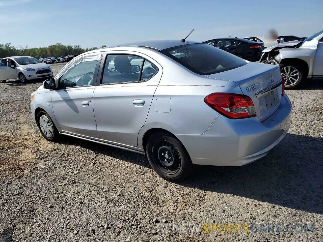 2 Фотография поврежденного автомобиля ML32F3FJ1LHF06229 MITSUBISHI MIRAGE 2020