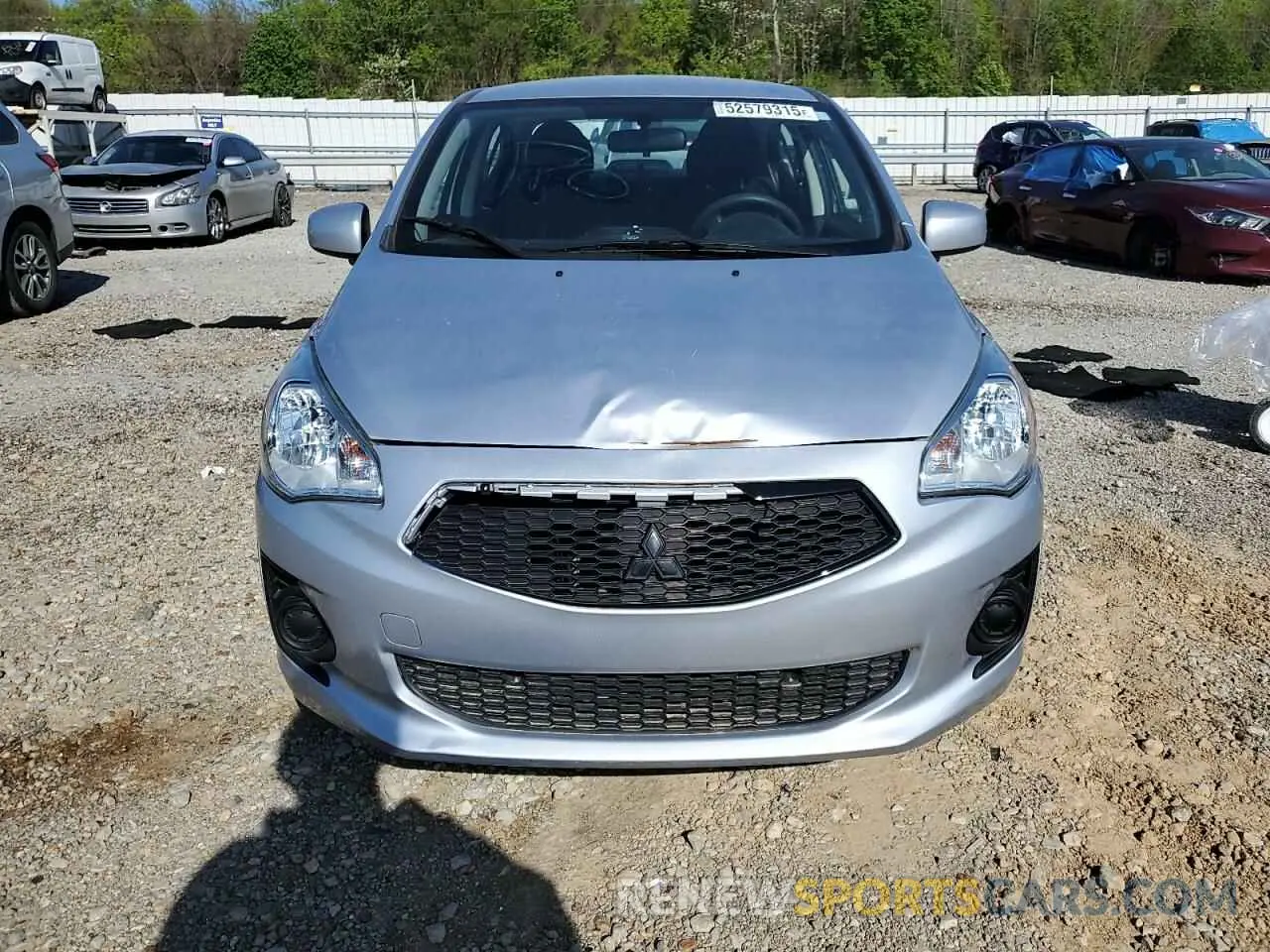 5 Фотография поврежденного автомобиля ML32F3FJ1LHF06229 MITSUBISHI MIRAGE 2020