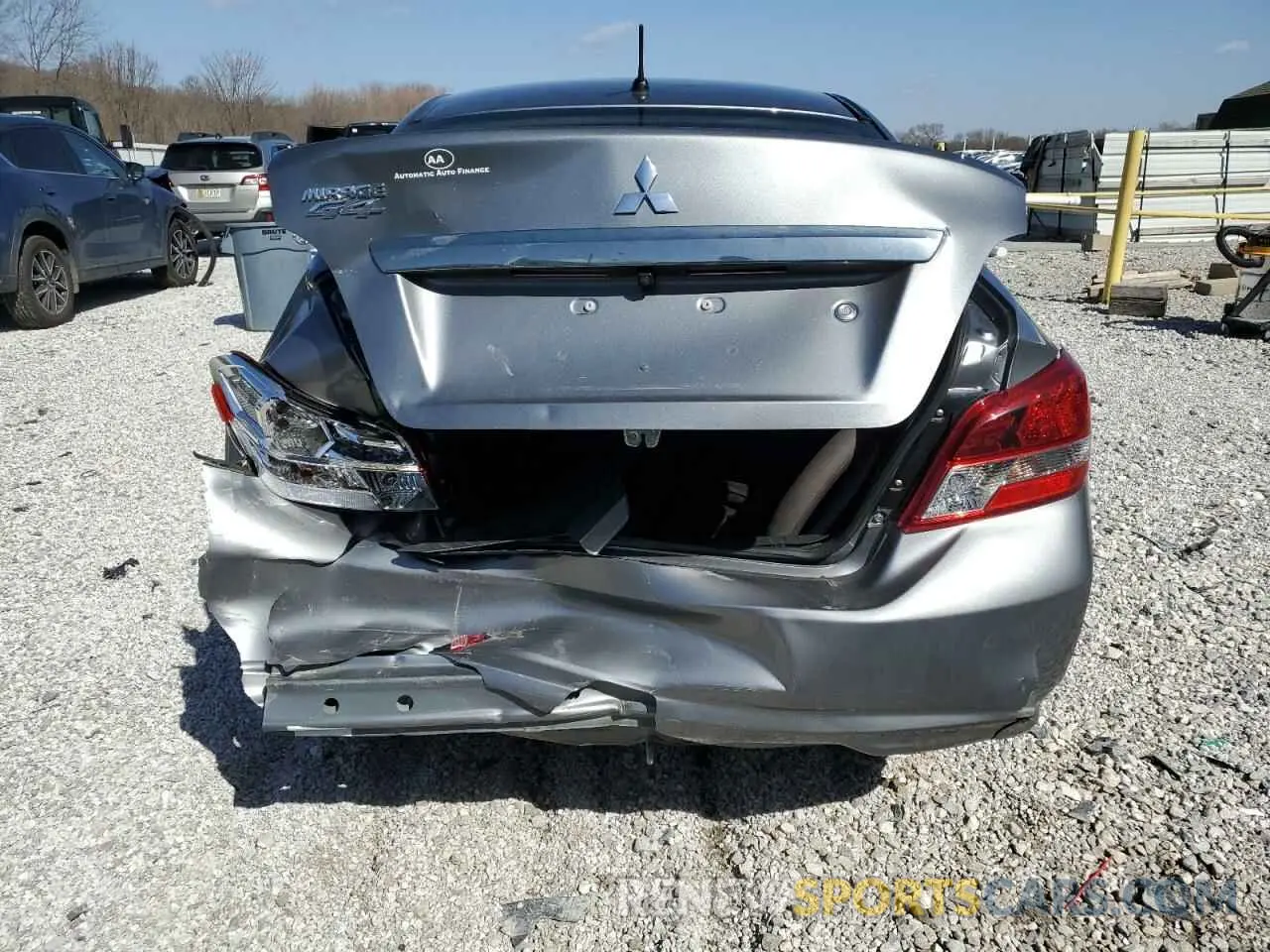 6 Photograph of a damaged car ML32F3FJ2LHF00858 MITSUBISHI MIRAGE 2020