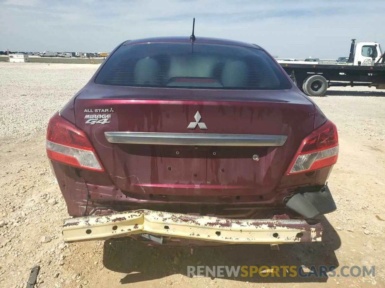6 Photograph of a damaged car ML32F3FJ3LHF12310 MITSUBISHI MIRAGE 2020