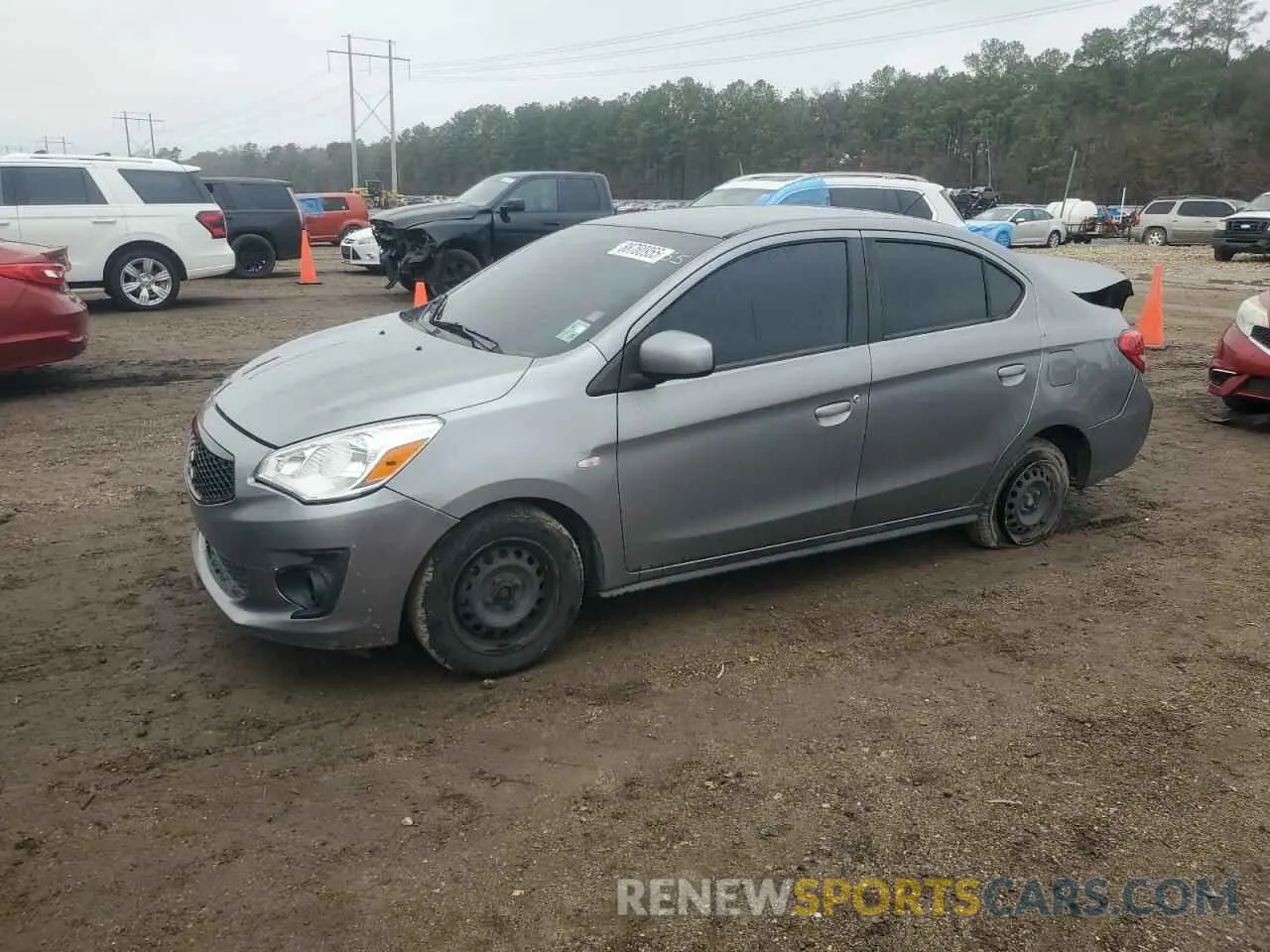 1 Photograph of a damaged car ML32F3FJ4LHF07794 MITSUBISHI MIRAGE 2020