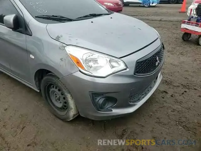 10 Photograph of a damaged car ML32F3FJ4LHF07794 MITSUBISHI MIRAGE 2020