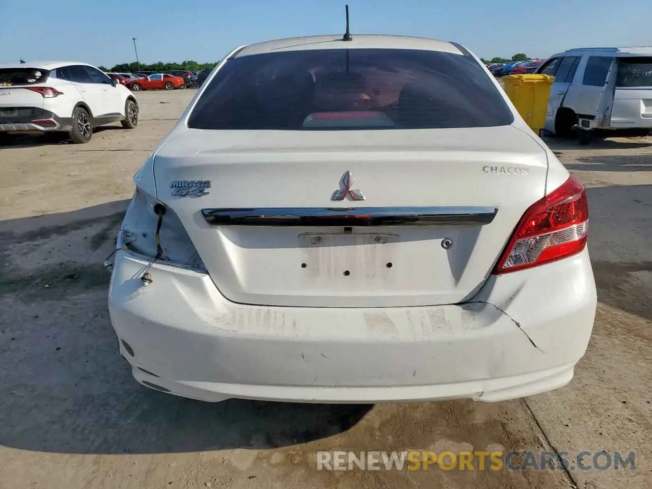 6 Фотография поврежденного автомобиля ML32F3FJ5LHF04337 MITSUBISHI MIRAGE 2020