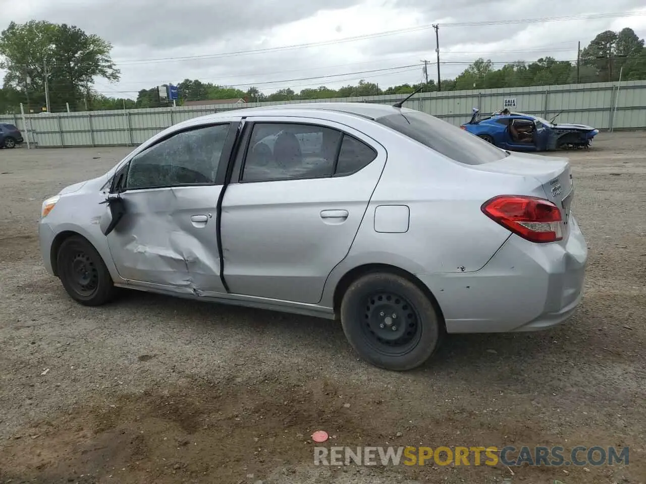 2 Фотография поврежденного автомобиля ML32F3FJ5LHF07139 MITSUBISHI MIRAGE 2020