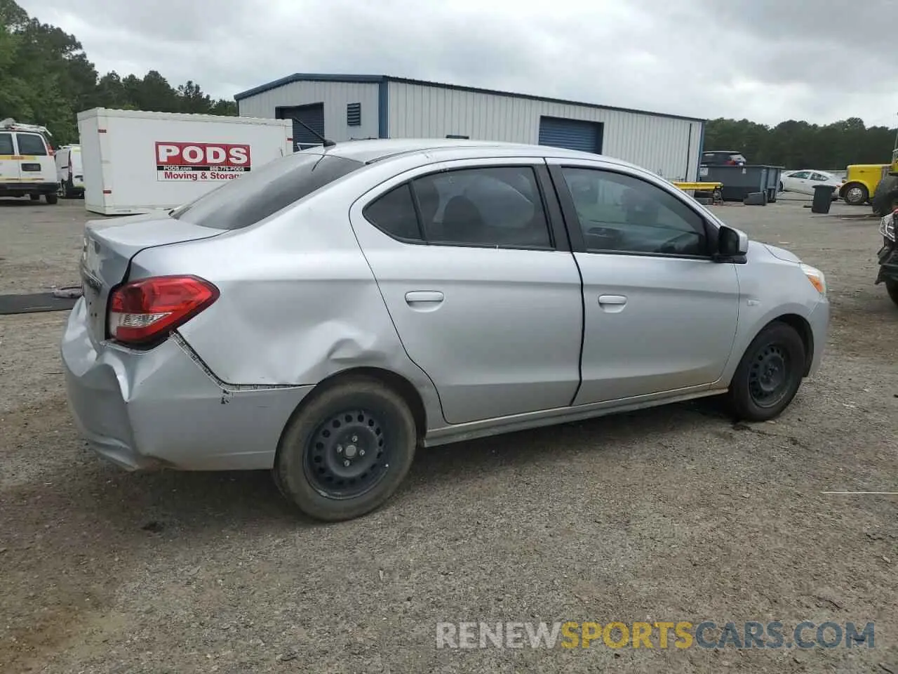 3 Фотография поврежденного автомобиля ML32F3FJ5LHF07139 MITSUBISHI MIRAGE 2020