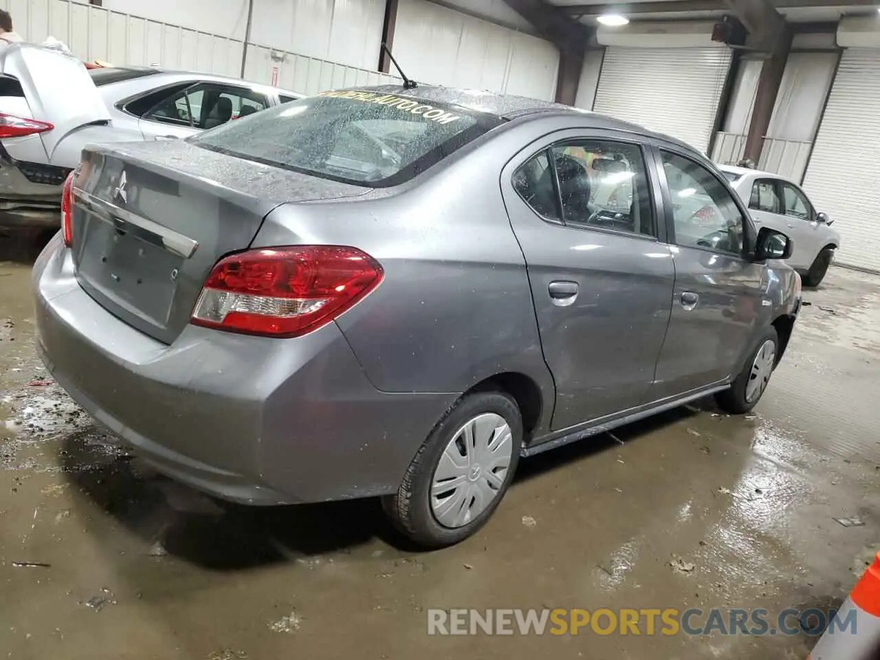 3 Photograph of a damaged car ML32F3FJ7LHF01648 MITSUBISHI MIRAGE 2020