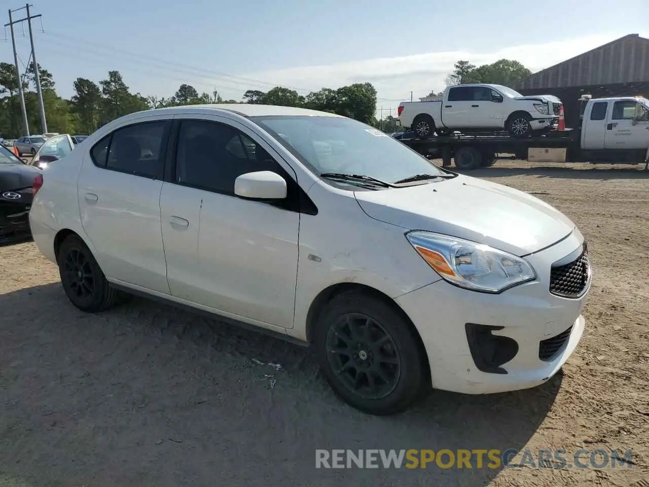 4 Фотография поврежденного автомобиля ML32F3FJ8LHF02064 MITSUBISHI MIRAGE 2020