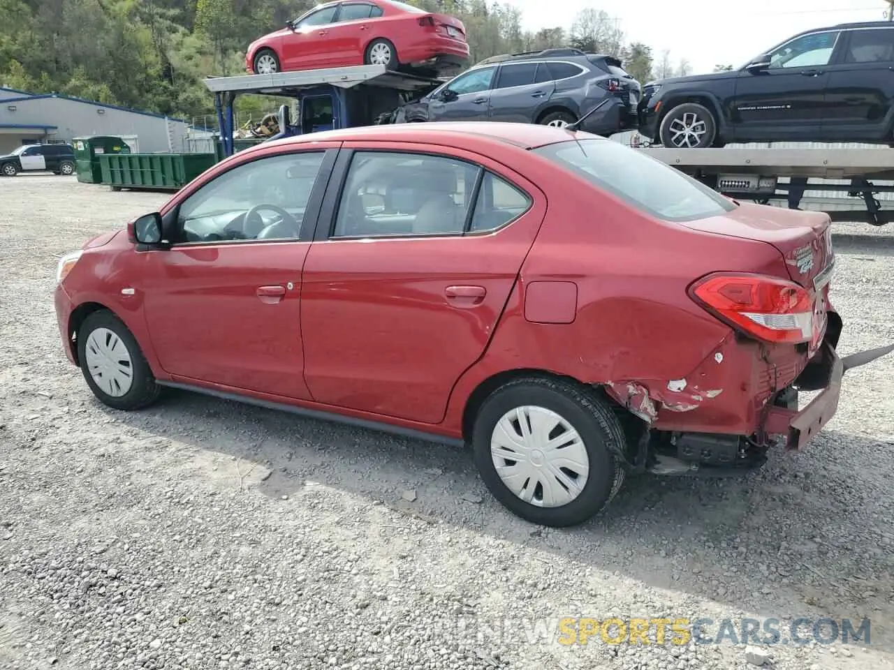 2 Фотография поврежденного автомобиля ML32F3FJXLHF09484 MITSUBISHI MIRAGE 2020