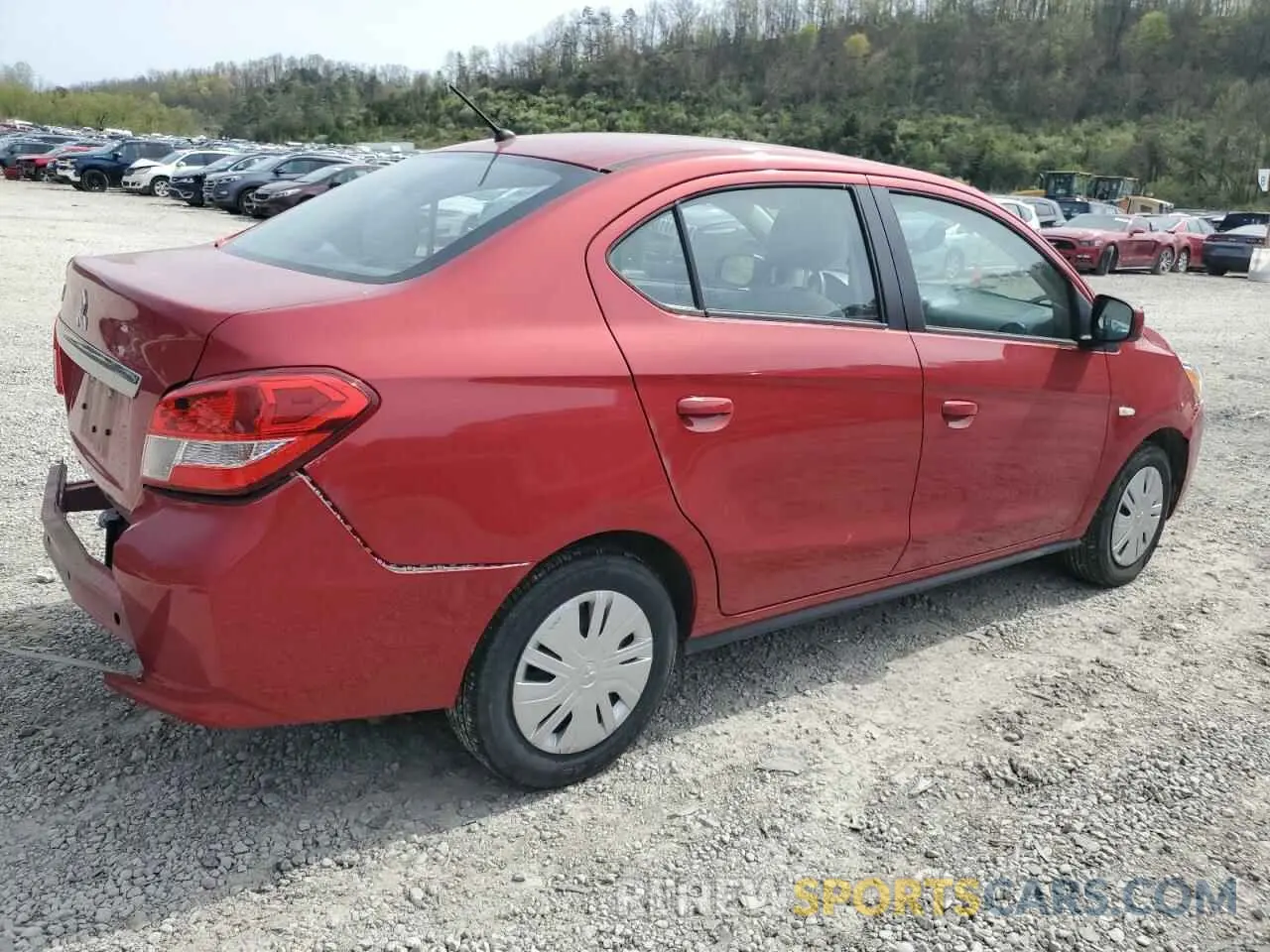 3 Фотография поврежденного автомобиля ML32F3FJXLHF09484 MITSUBISHI MIRAGE 2020