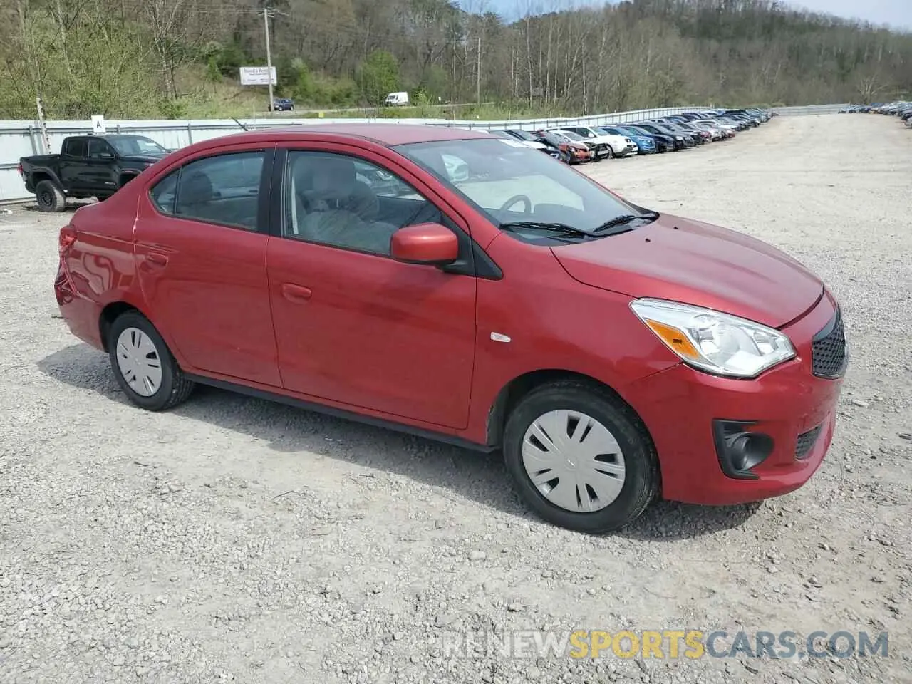 4 Фотография поврежденного автомобиля ML32F3FJXLHF09484 MITSUBISHI MIRAGE 2020